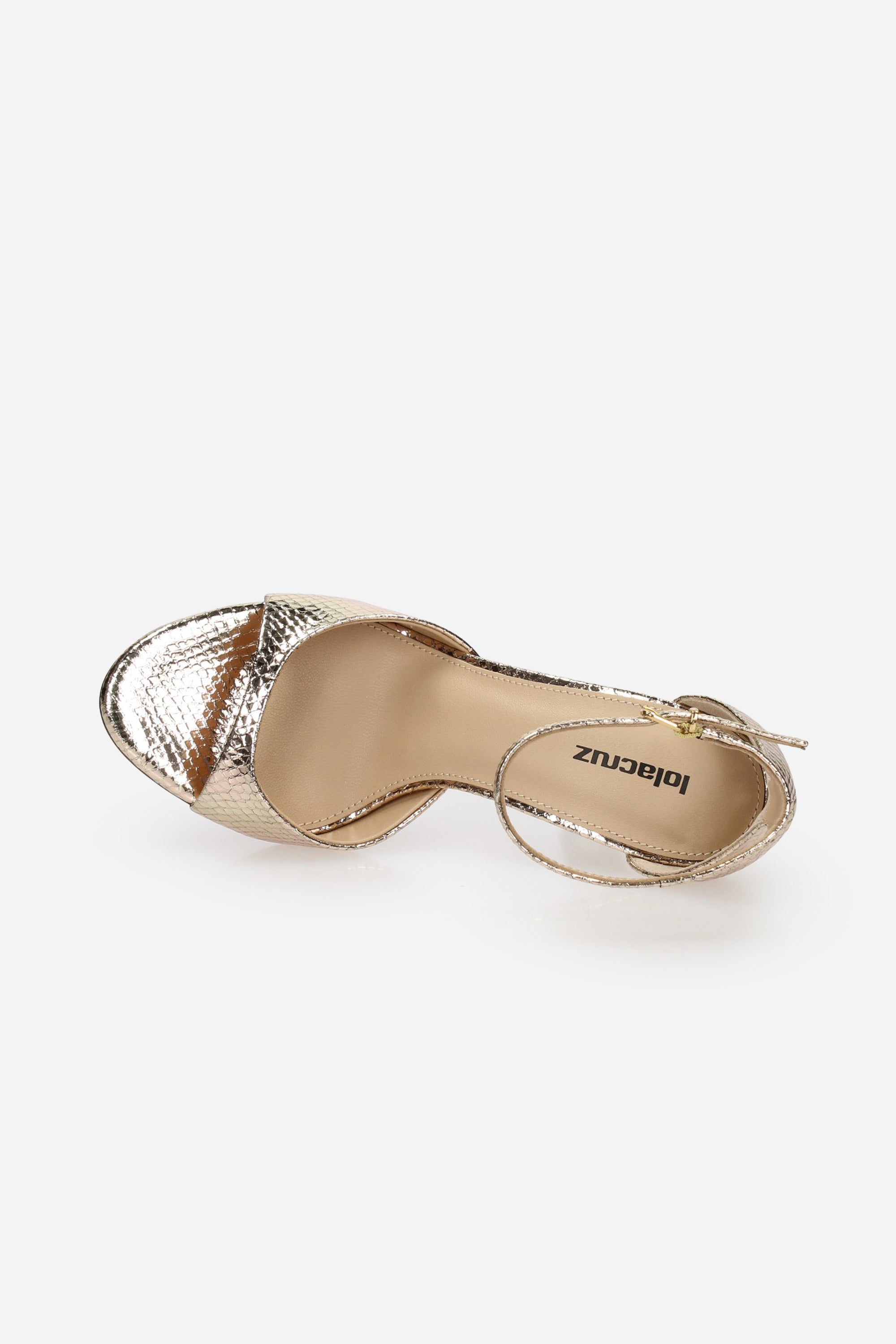 PLATINO | LOLACRUZ - D 230Z51BK Sandalo