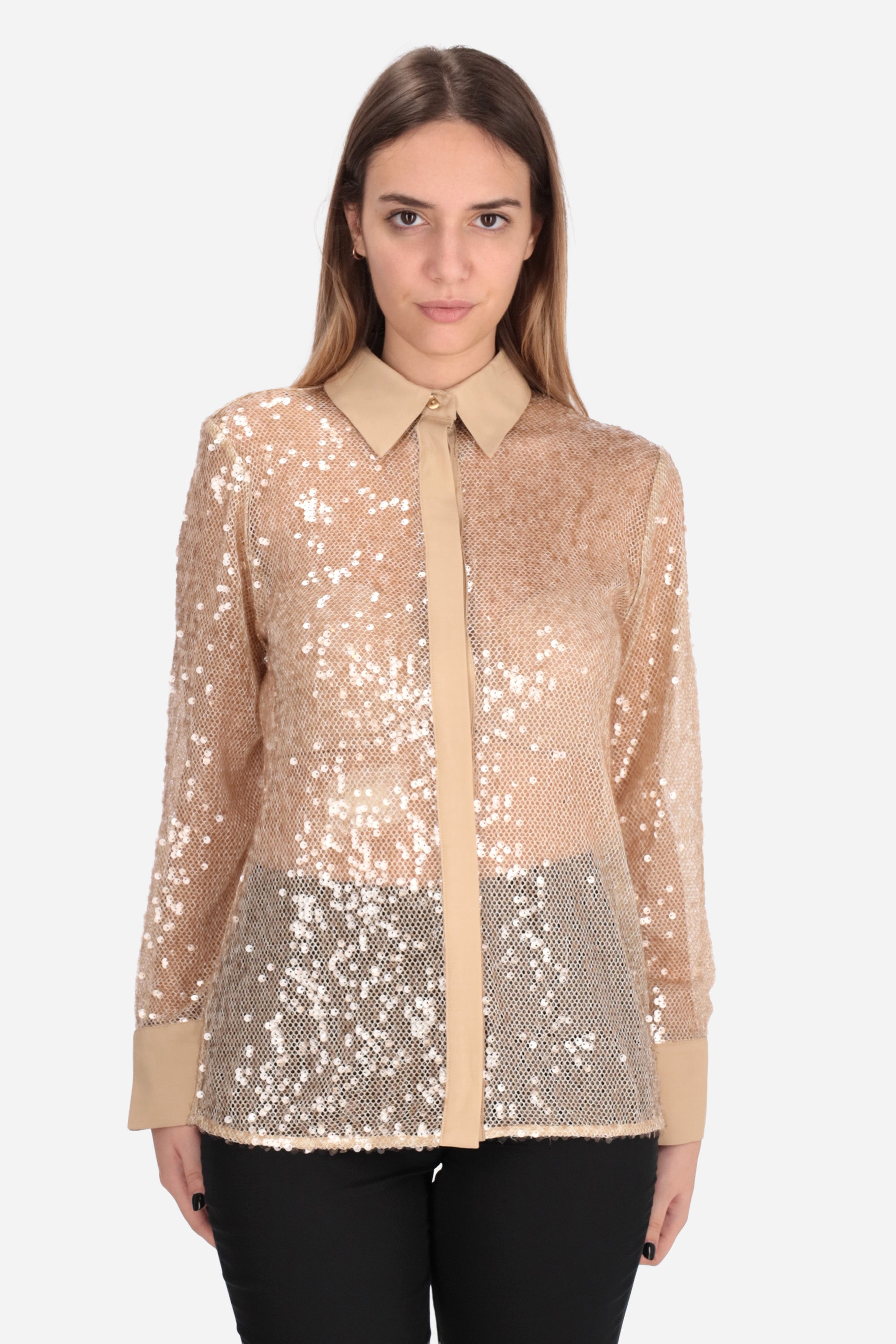 BEIGE | JIJIL - D CA184 Camicia