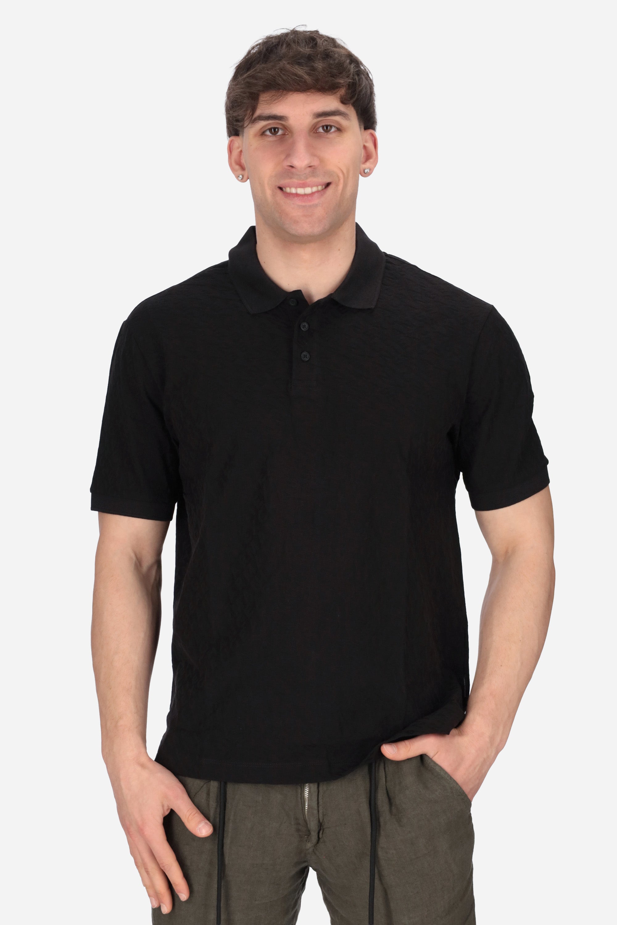 NERO | ARMANI EXCHANGE - U XM002346 Polo
