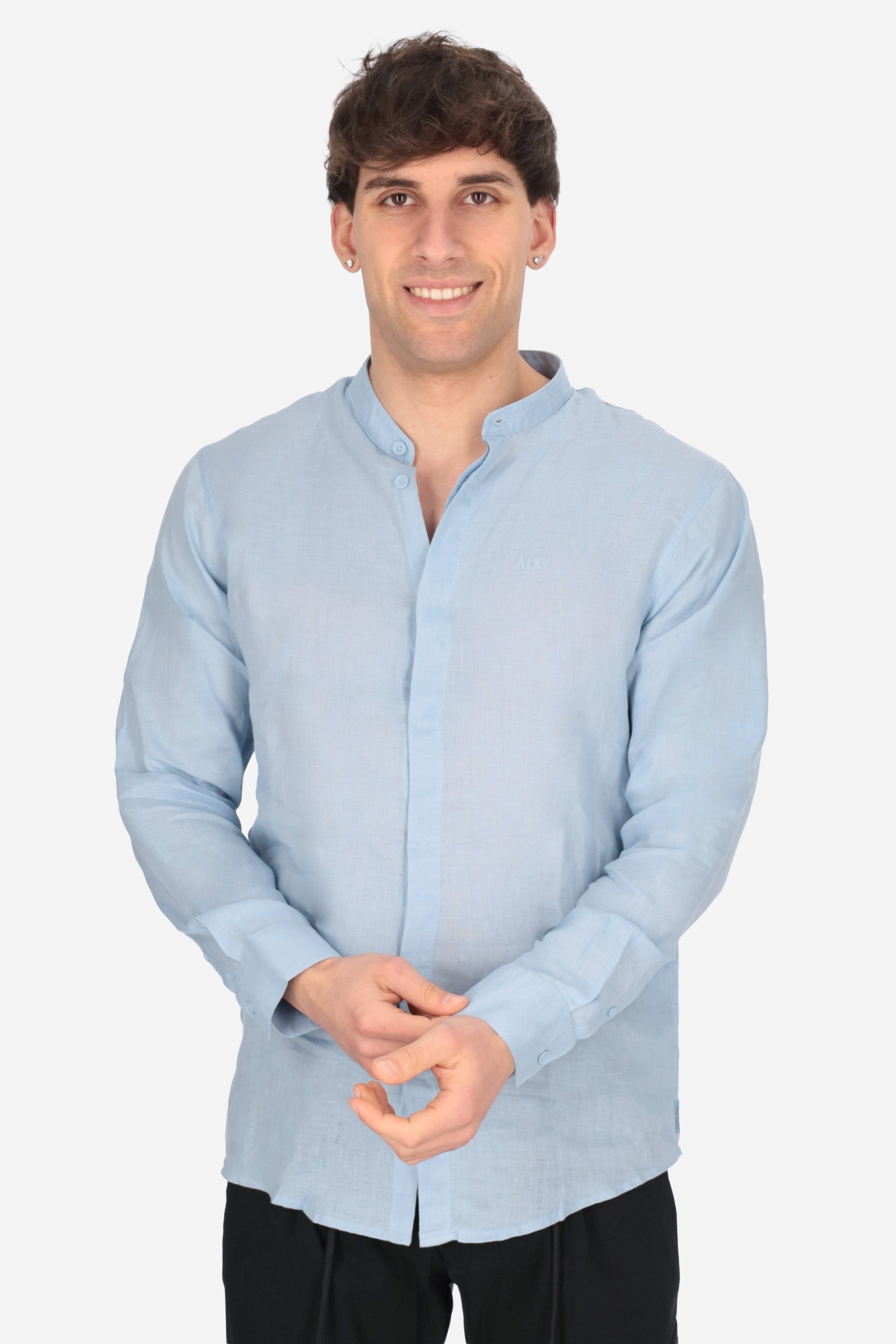AZZURRO | ARMANI EXCHANGE - U XM001222 Camicia