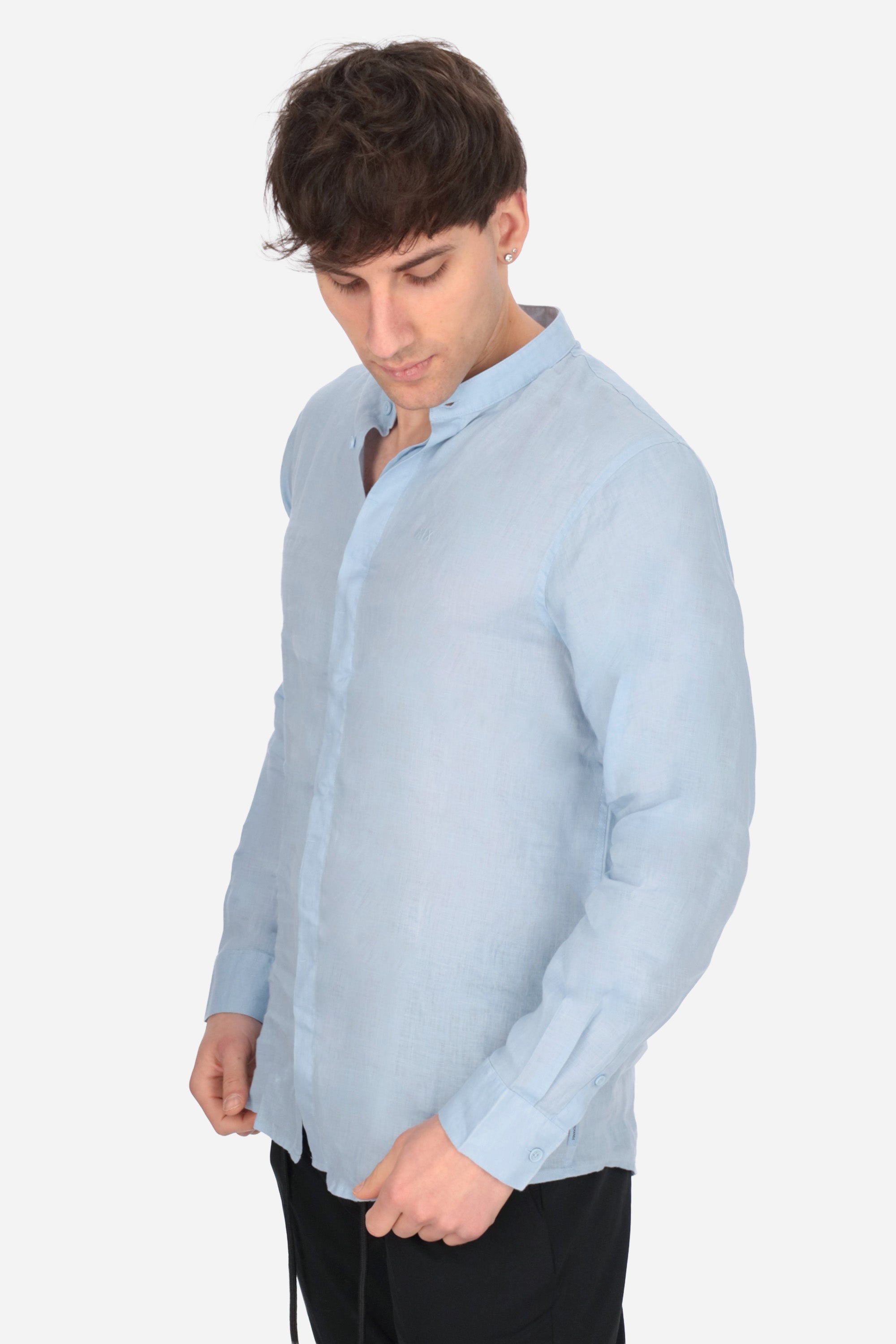 AZZURRO | ARMANI EXCHANGE - U XM001222 Camicia