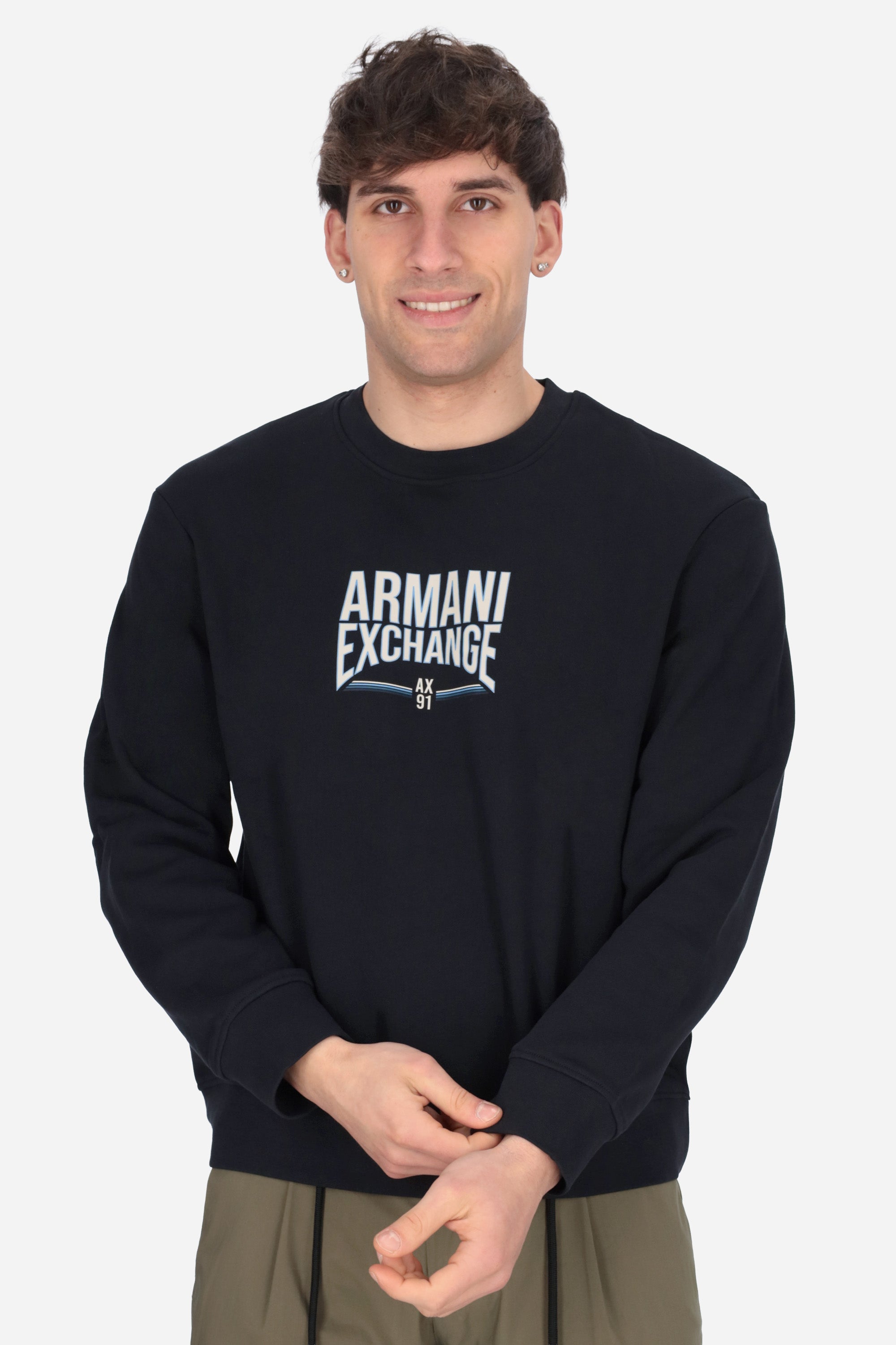 BLU | ARMANI EXCHANGE - U XM002446 Felpa