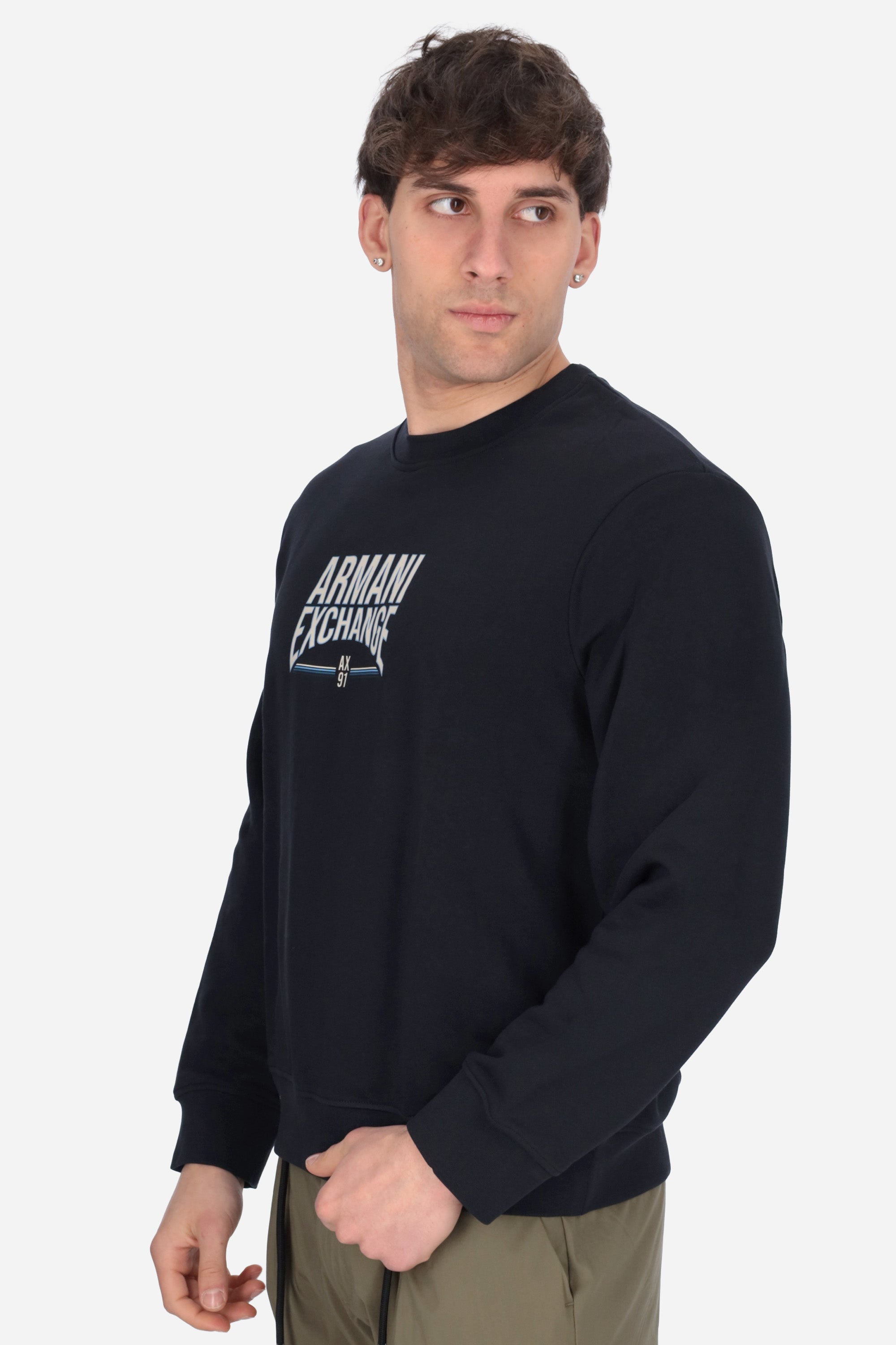 BLU | ARMANI EXCHANGE - U XM002446 Felpa