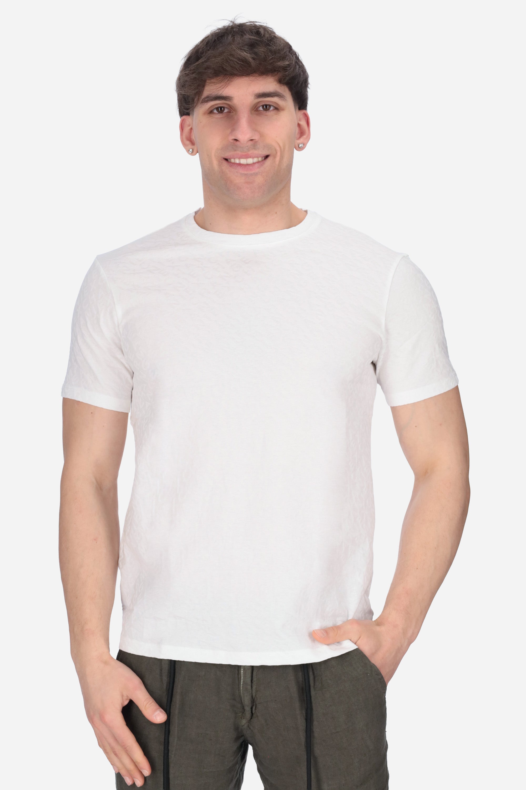 BIANCO | ARMANI EXCHANGE - U XM002821 T-shirt