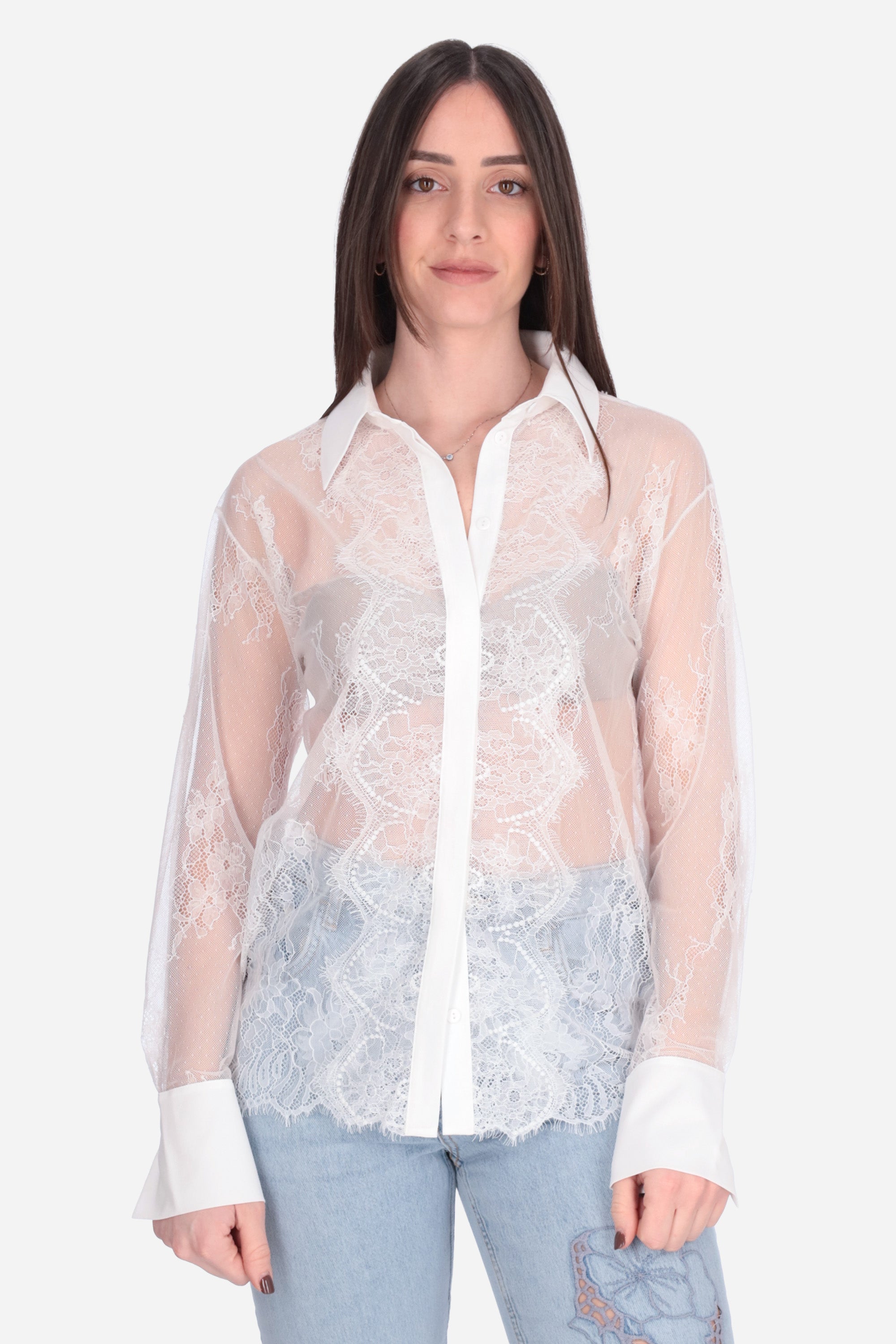 BIANCO | BLUGIRL - D RA6155J3901 Camicia