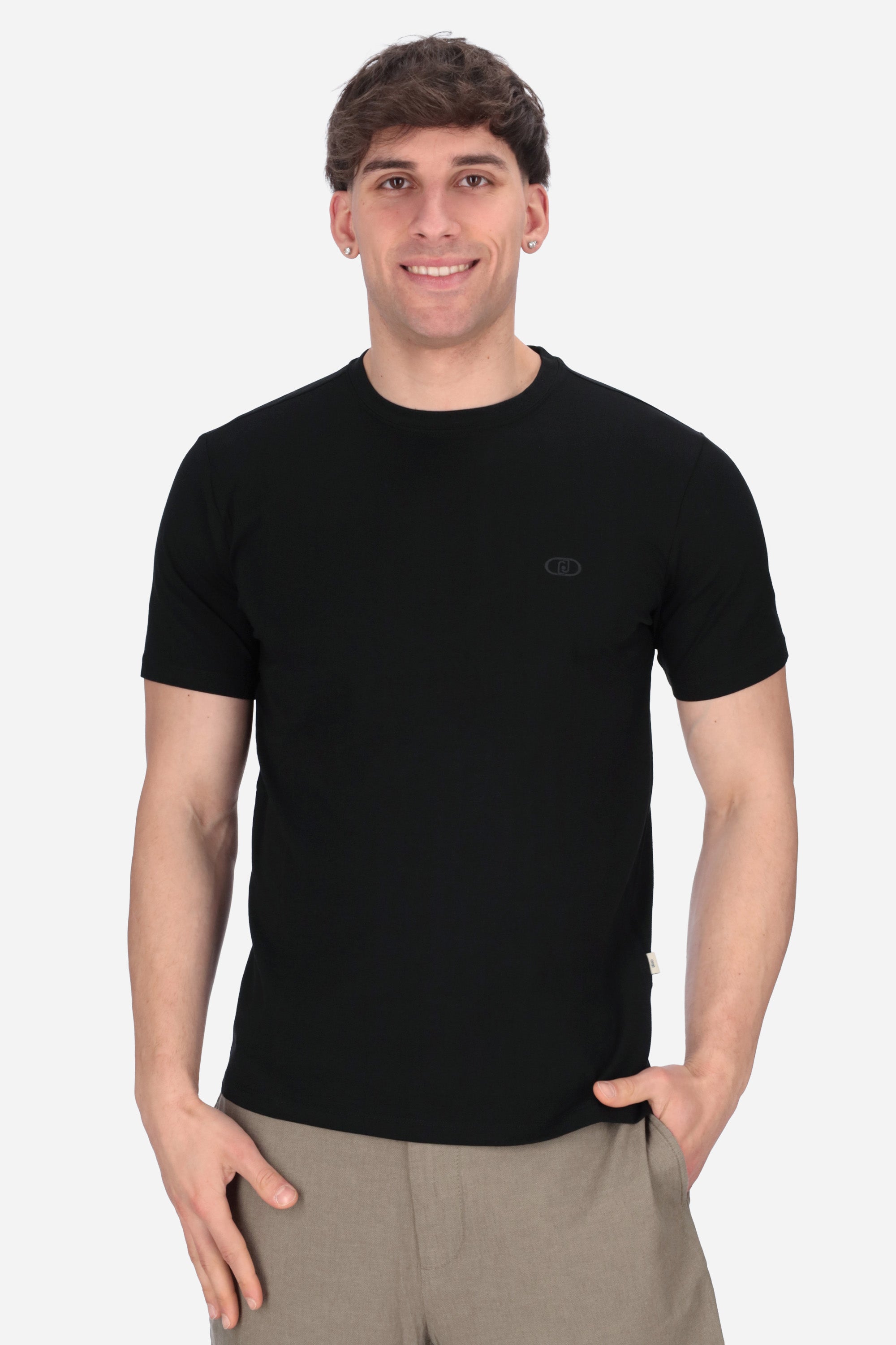 NERO | LIU JO UOMO - U QXX078J4997 T-shirt
