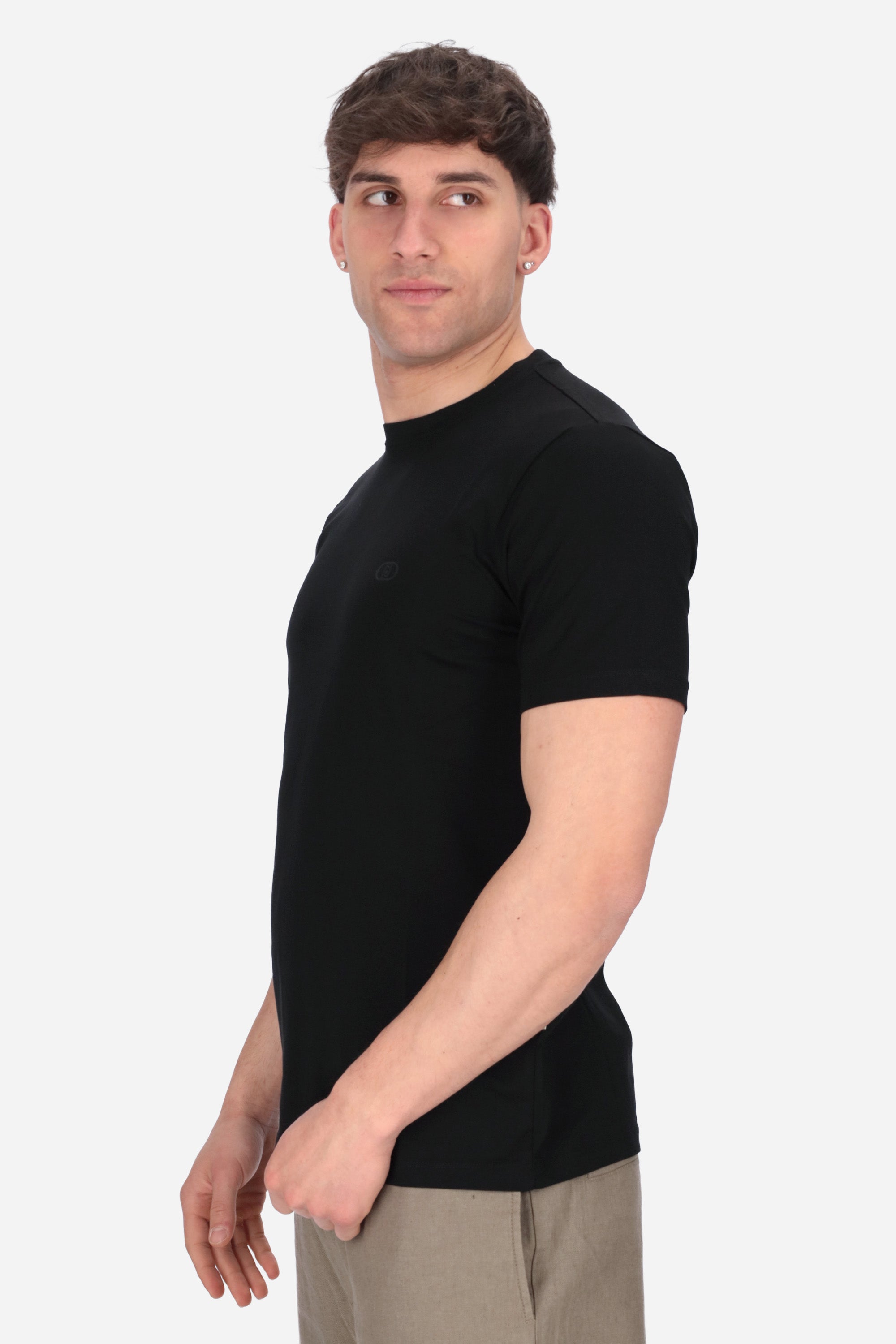 NERO | LIU JO UOMO - U QXX078J4997 T-shirt