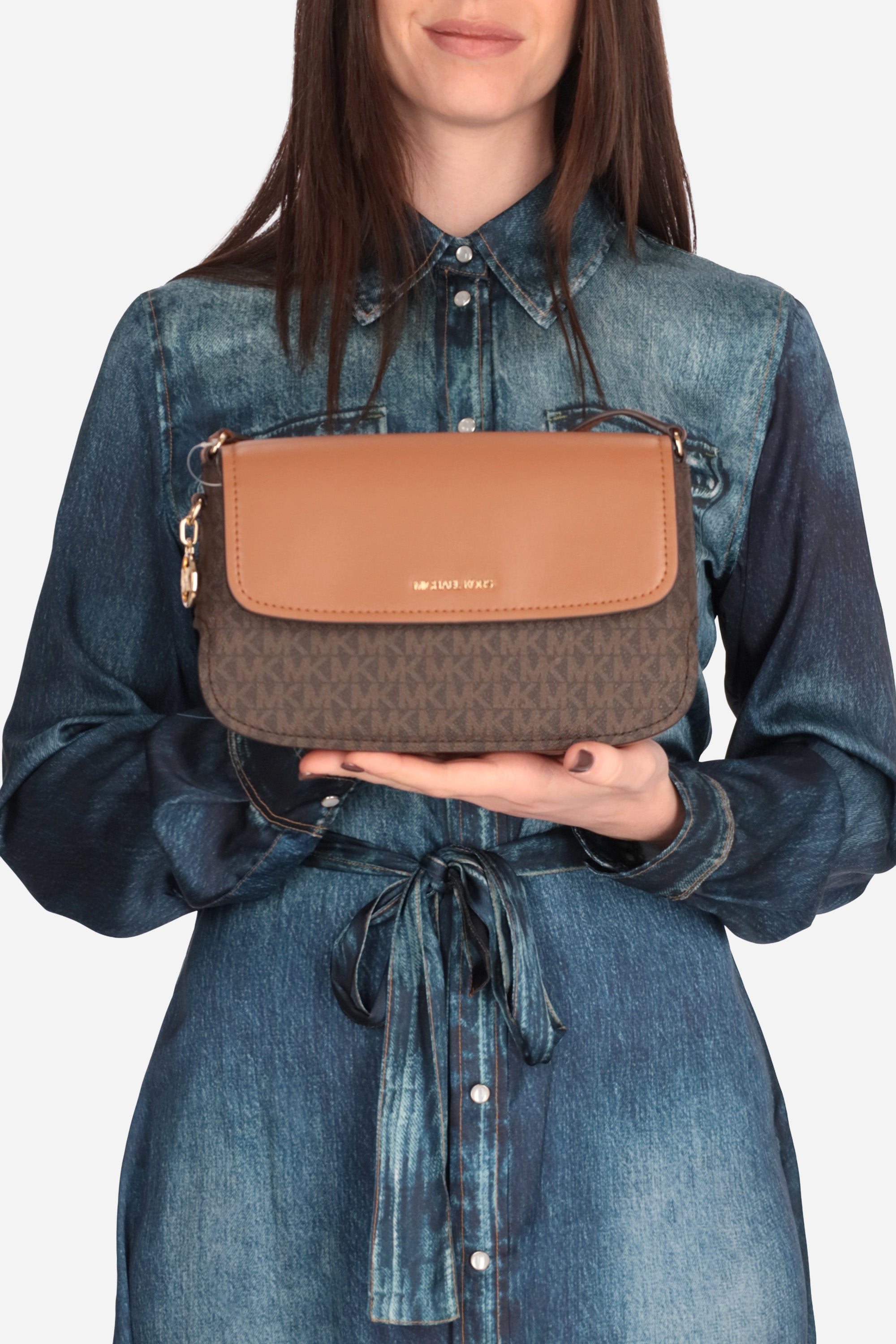 MARRONE | MICHAEL DI MICHAEL KORS - D 32R6G0XC1B Borsa