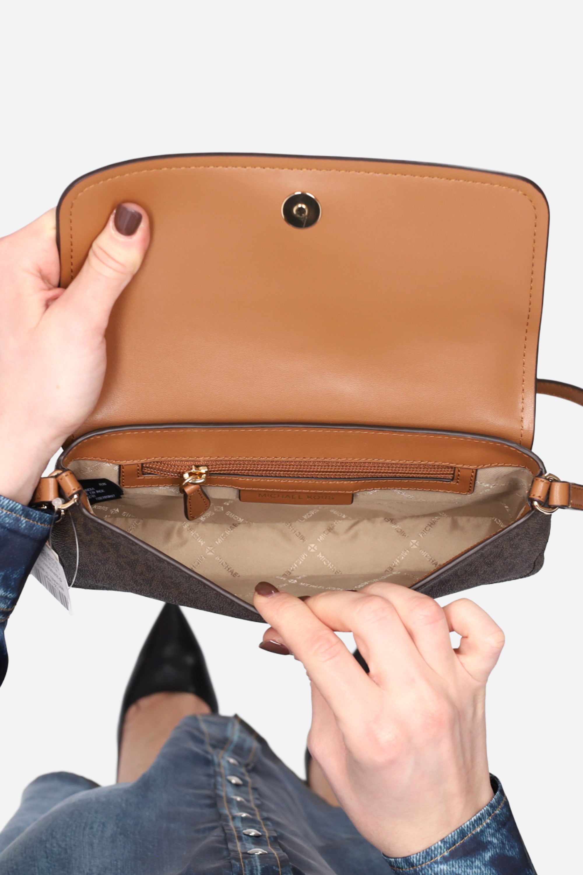 MARRONE | MICHAEL DI MICHAEL KORS - D 32R6G0XC1B Borsa