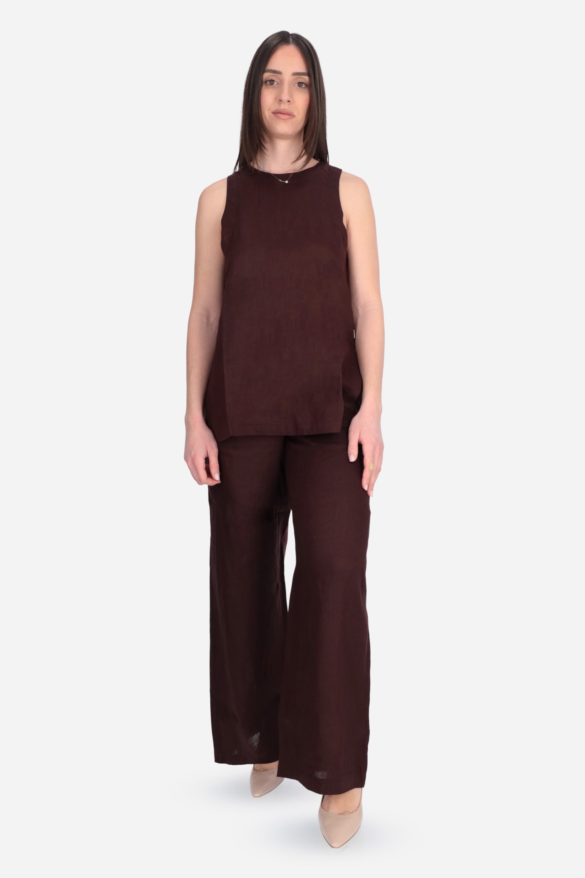 MARRONE | ECOALF - D SIASH0710 Canotta