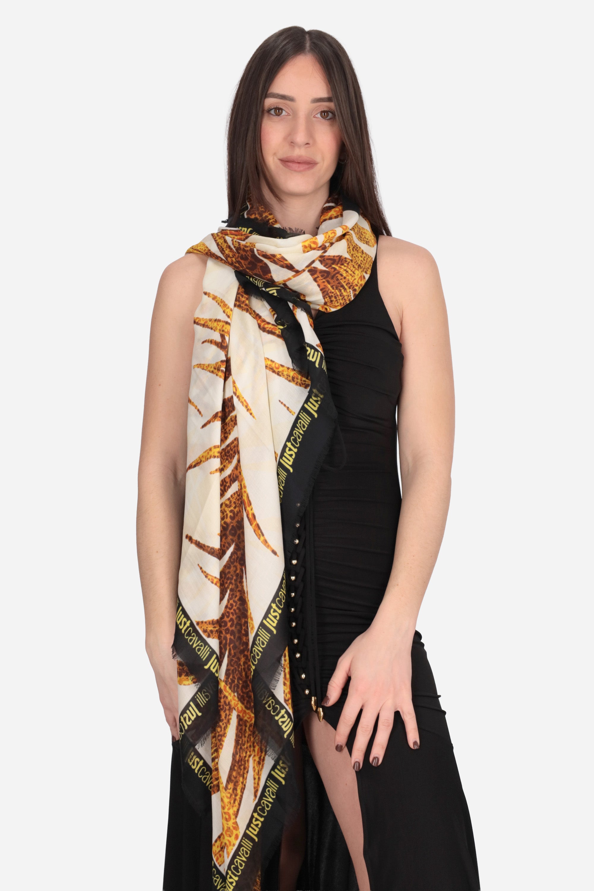 GIALLO | JUST CAVALLI - D 80RA2H04ZG322 Foulard