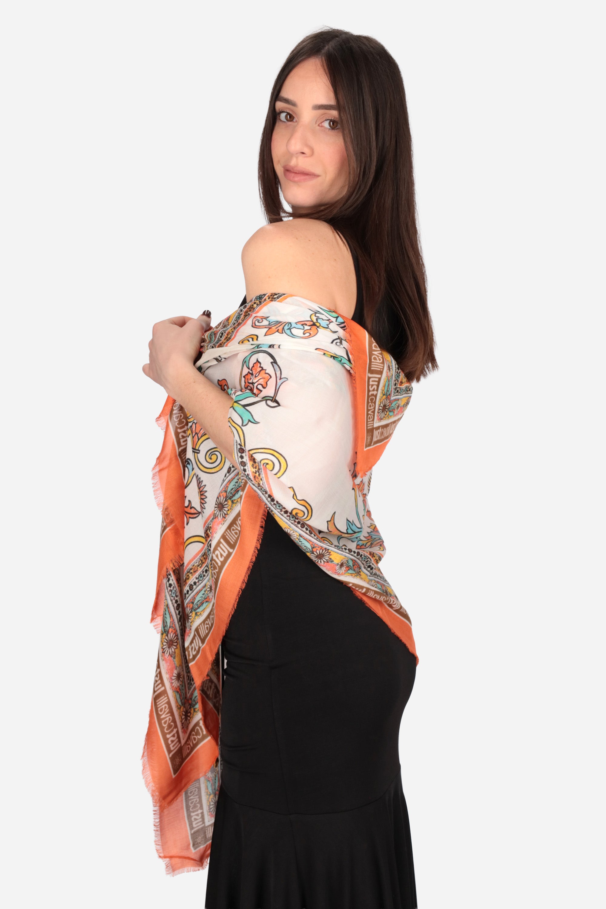 ARANCIO | JUST CAVALLI - D 80RA2H04ZG322 Foulard
