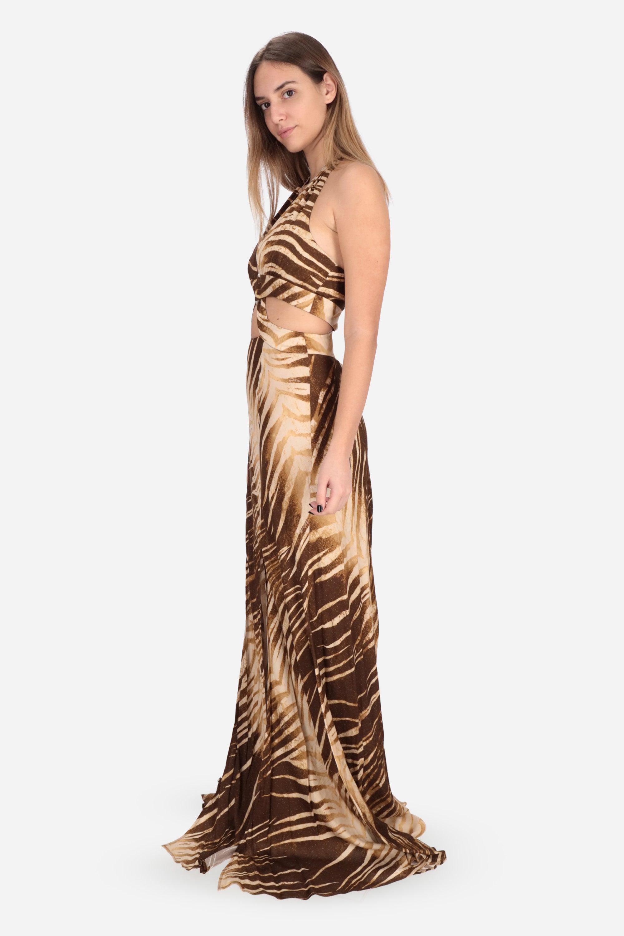 MARRONE | JUST CAVALLI - D 80PAO919NS819 Abito