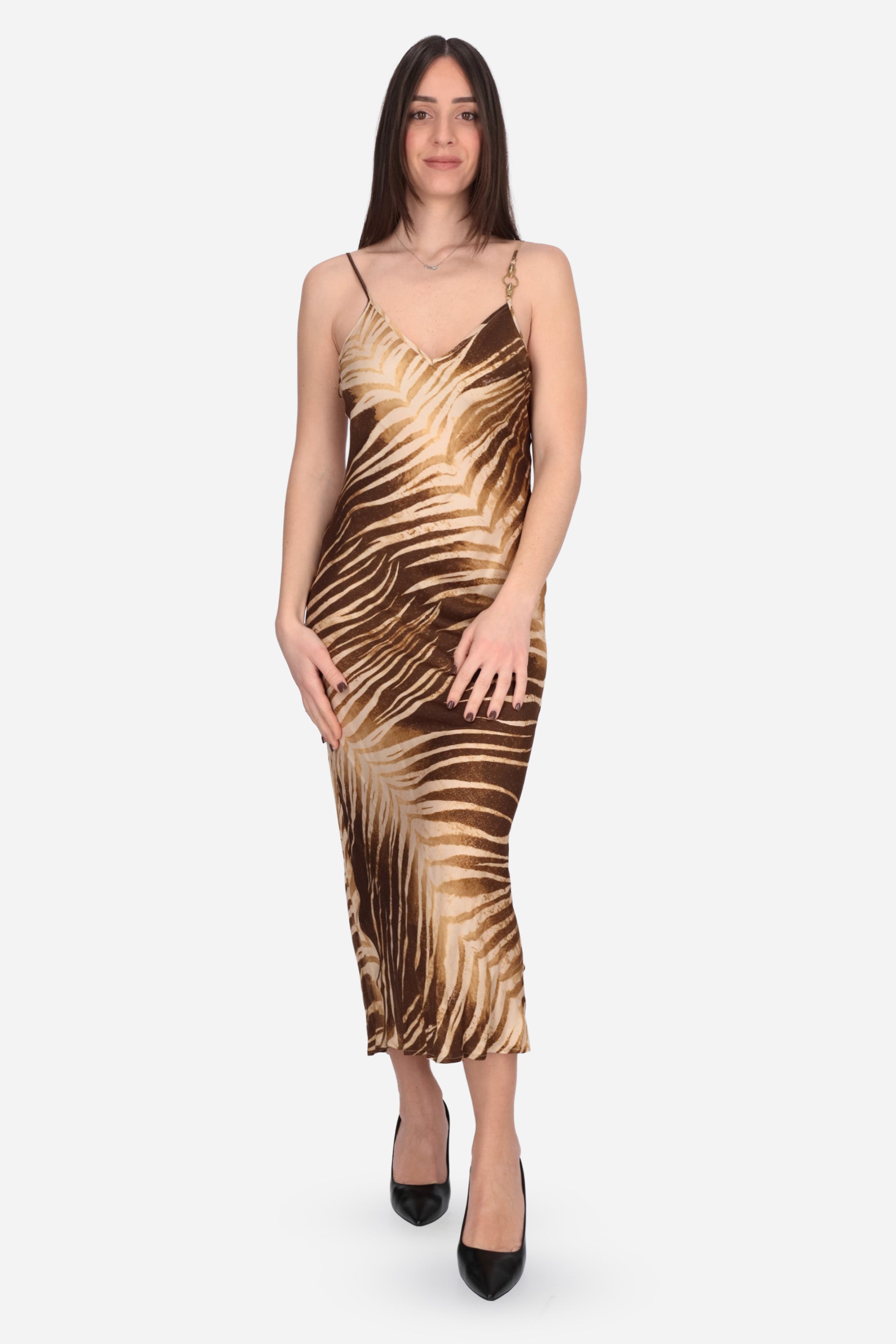 MARRONE | JUST CAVALLI - D 80PAO925NS819 Abito