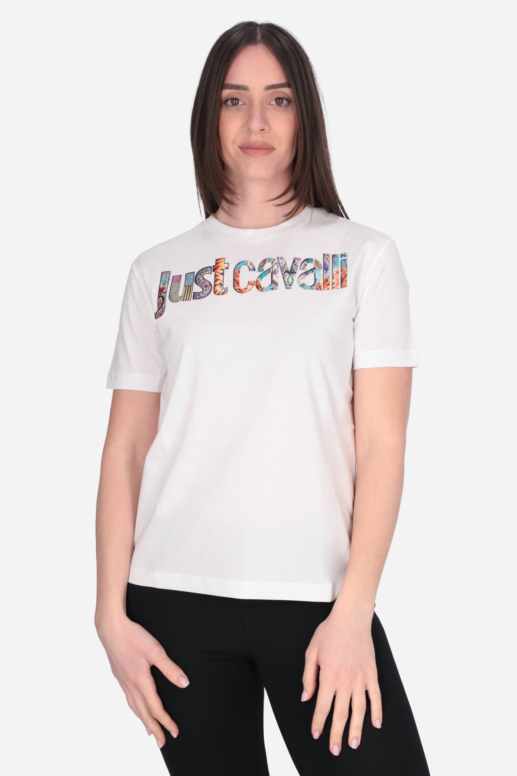 BIANCO | JUST CAVALLI - D 80PAHT03CJ500 T-shirt