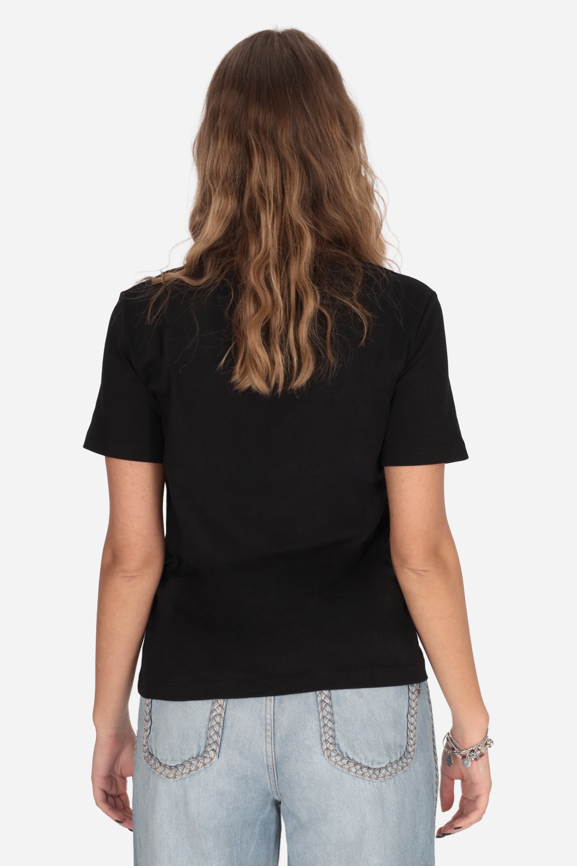 NERO | JUST CAVALLI - D 80PAHF01CJ800 T-shirt