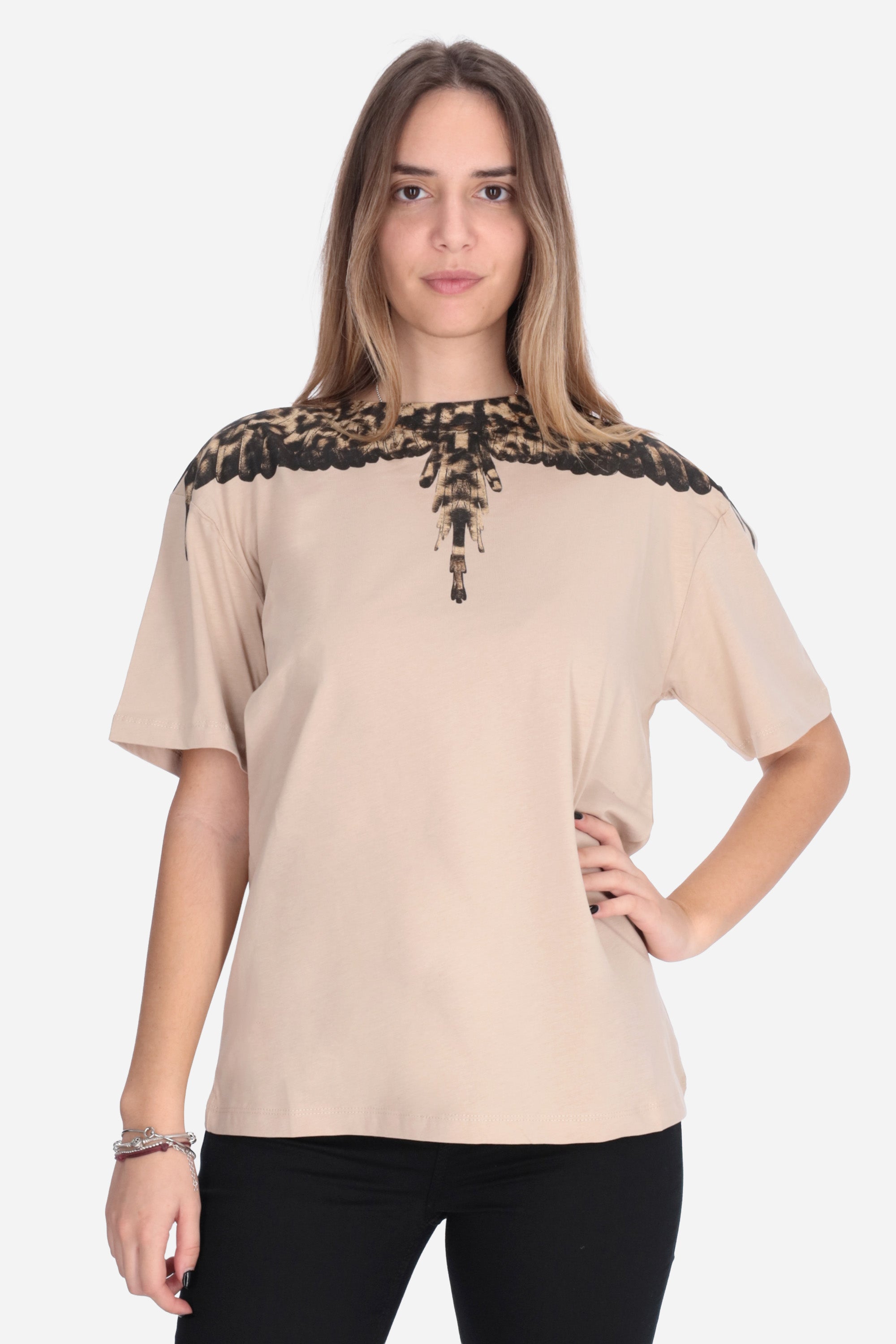 BEIGE | COUNTY OF MILAN - D 26ECM30166 T-shirt