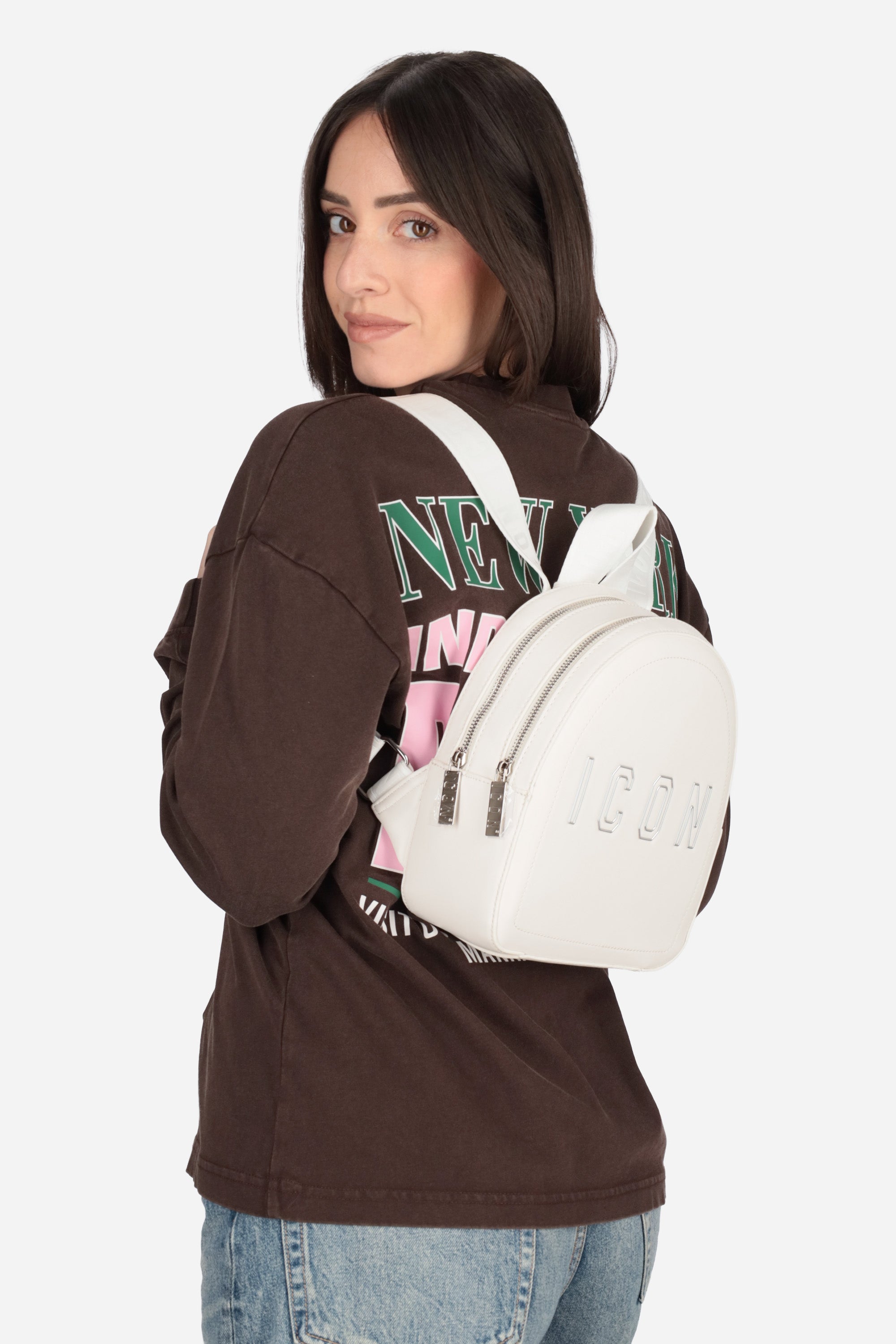 BIANCO | ICON - D ICBS14A01 Zaino