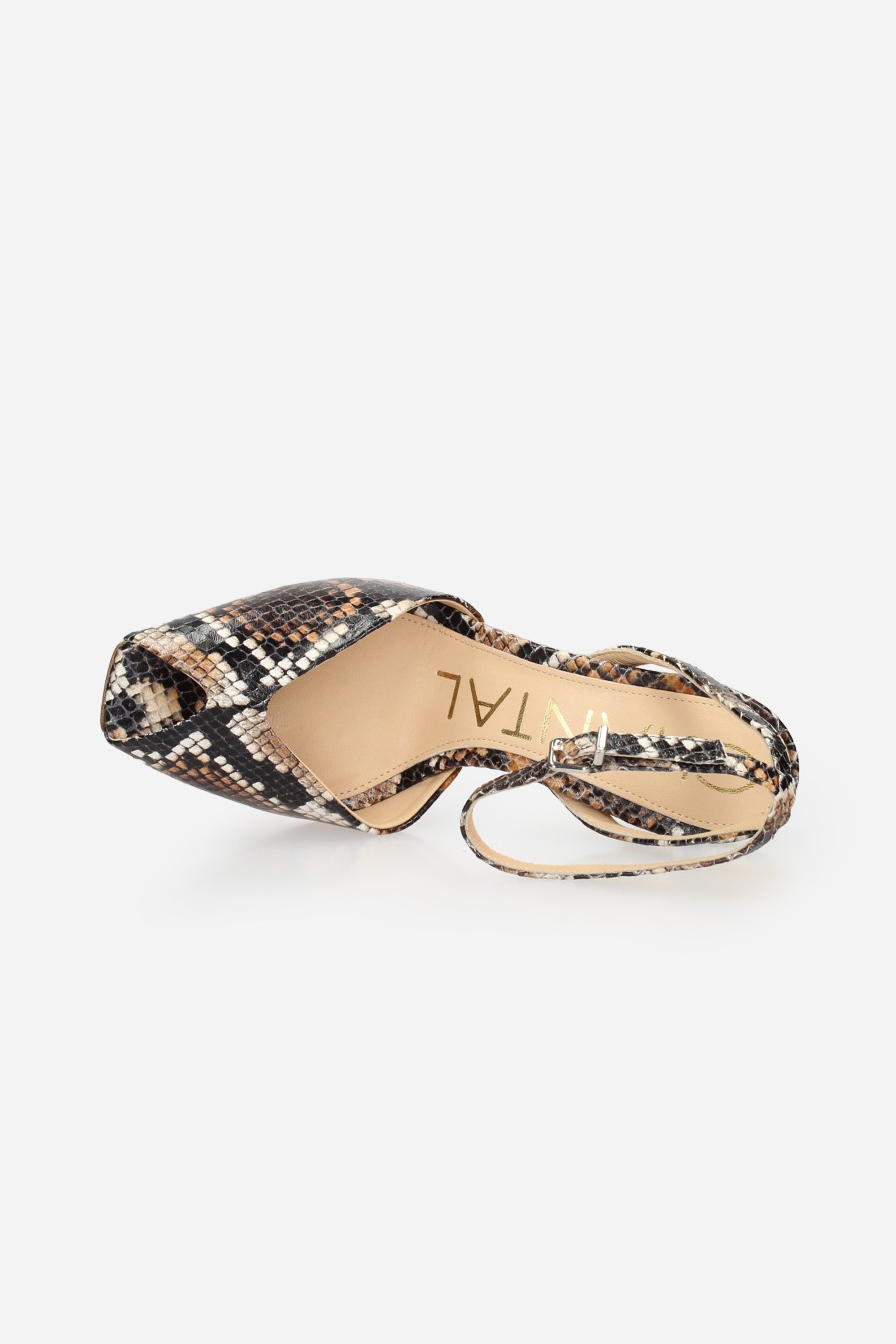 MARRONE | CHANTAL - D 3123 Sandalo