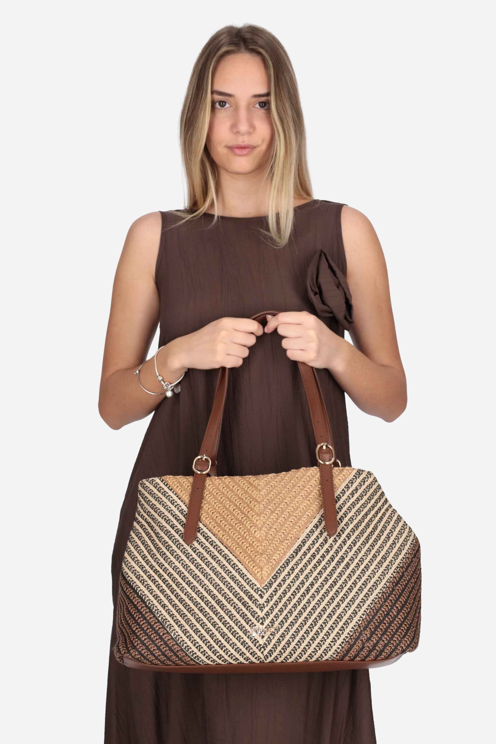 MARRONE | TWIN SET - D 261TD8500 Borsa