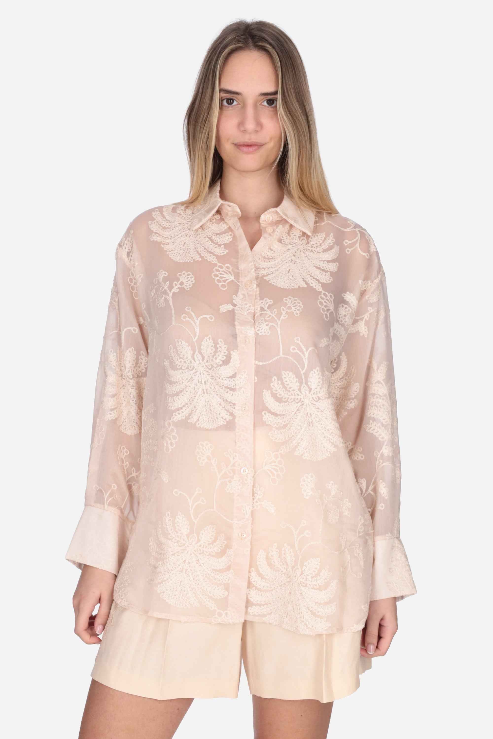 BURRO | MADEMOISELLE DU MONDE - D CA4871 Camicia