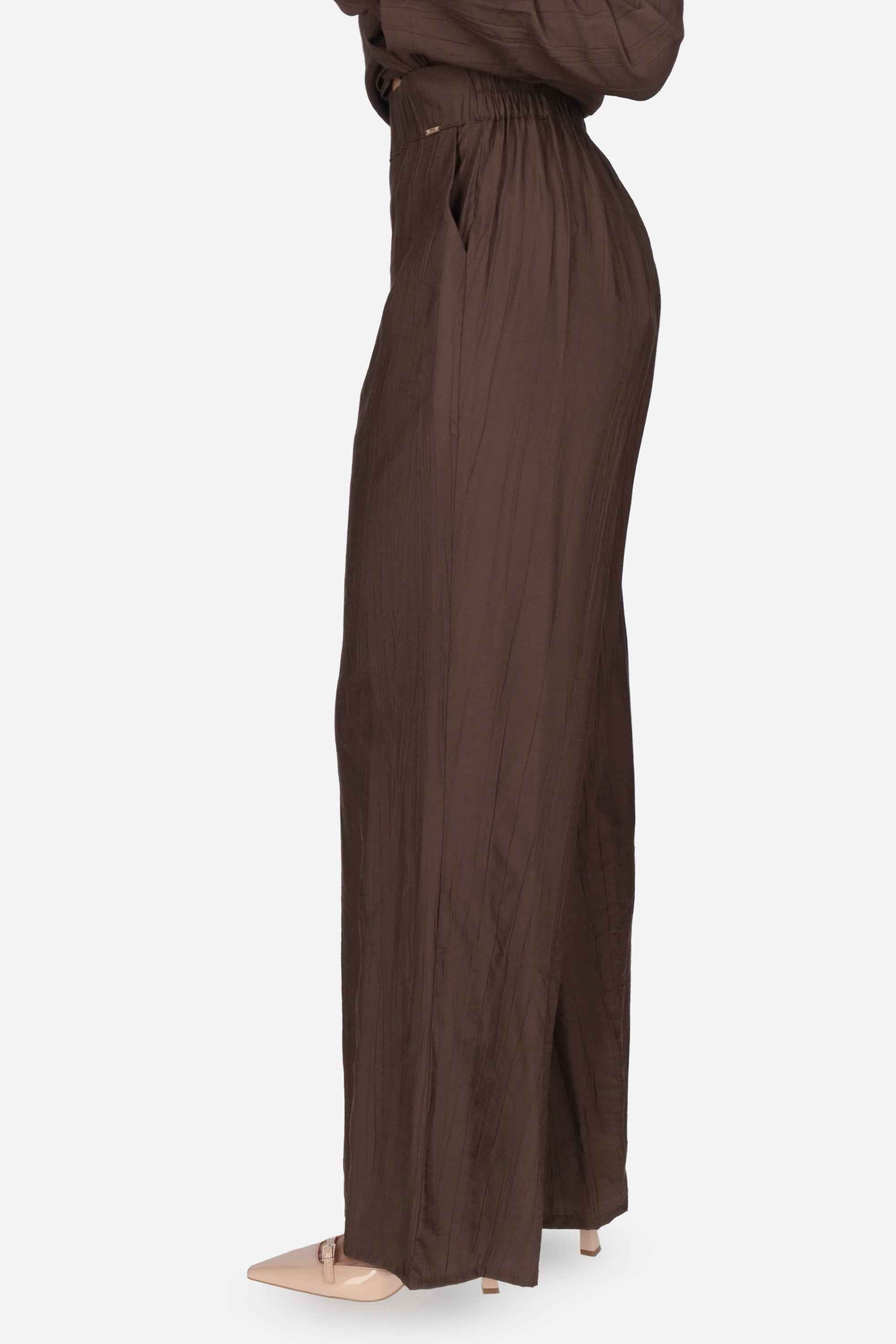 MARRONE | MADEMOISELLE DU MONDE - D MDM388 Pantalone