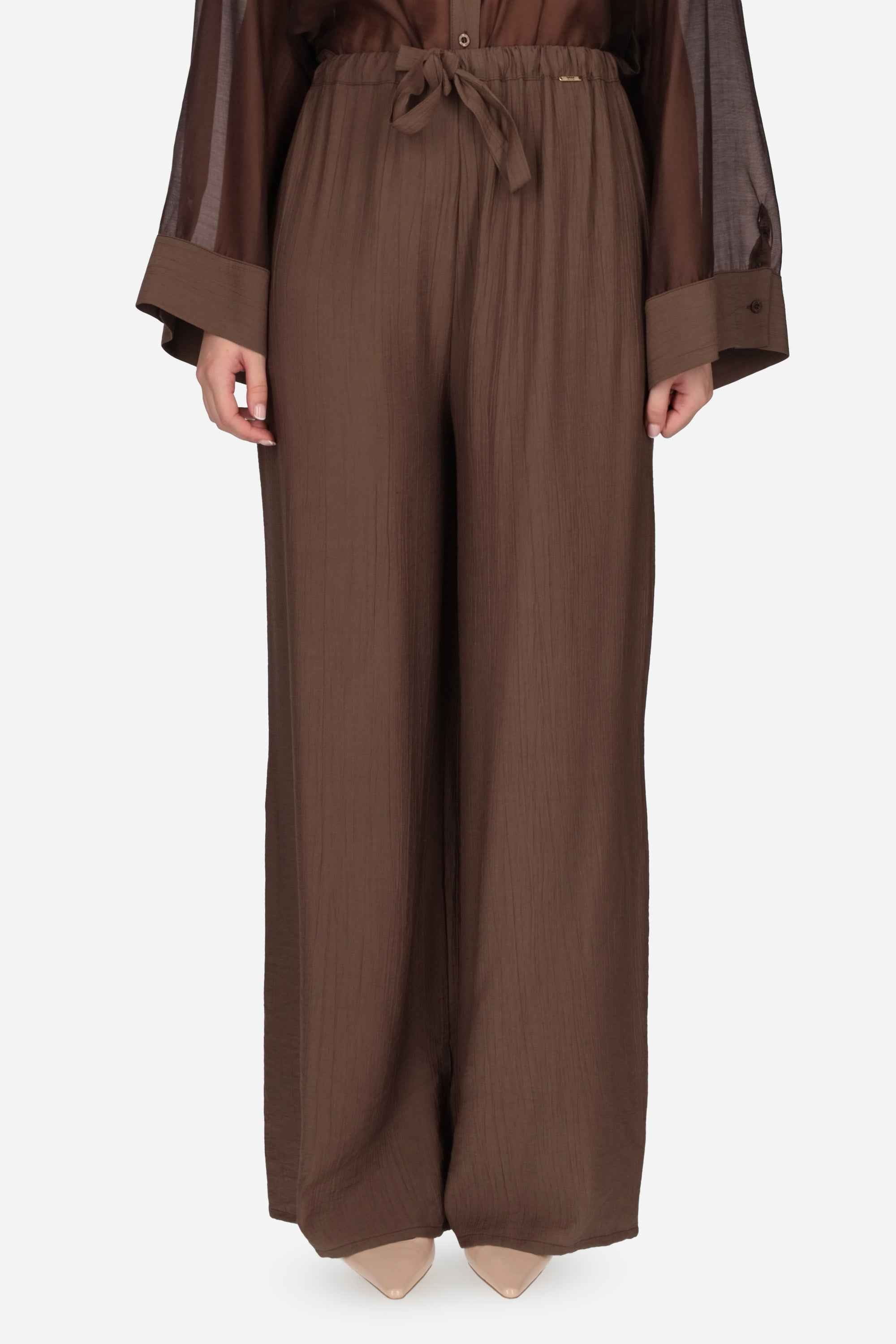 MARRONE | MADEMOISELLE DU MONDE - D MDM405 Pantalone