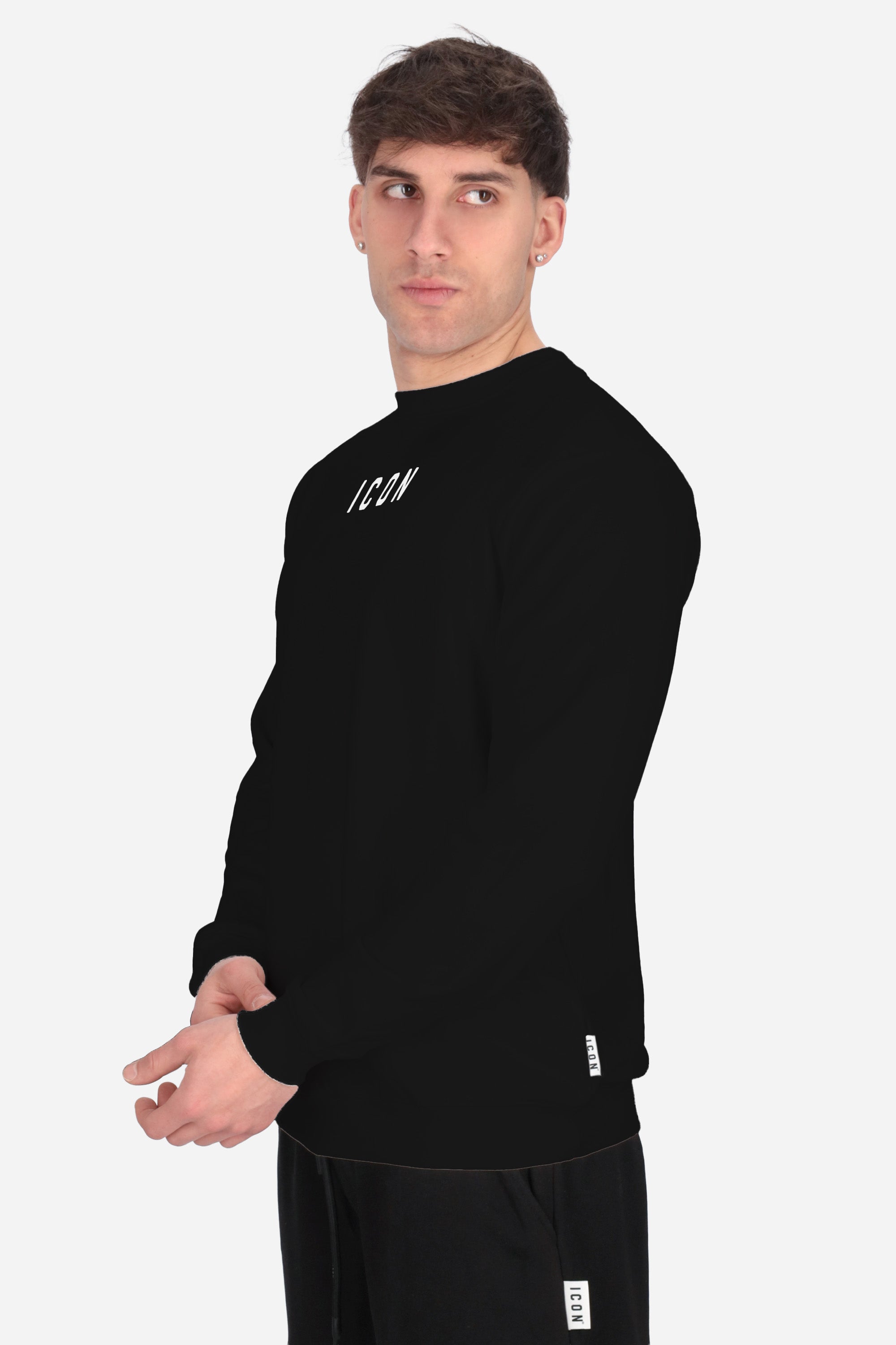 NERO | ICON - U IUF002 Felpa