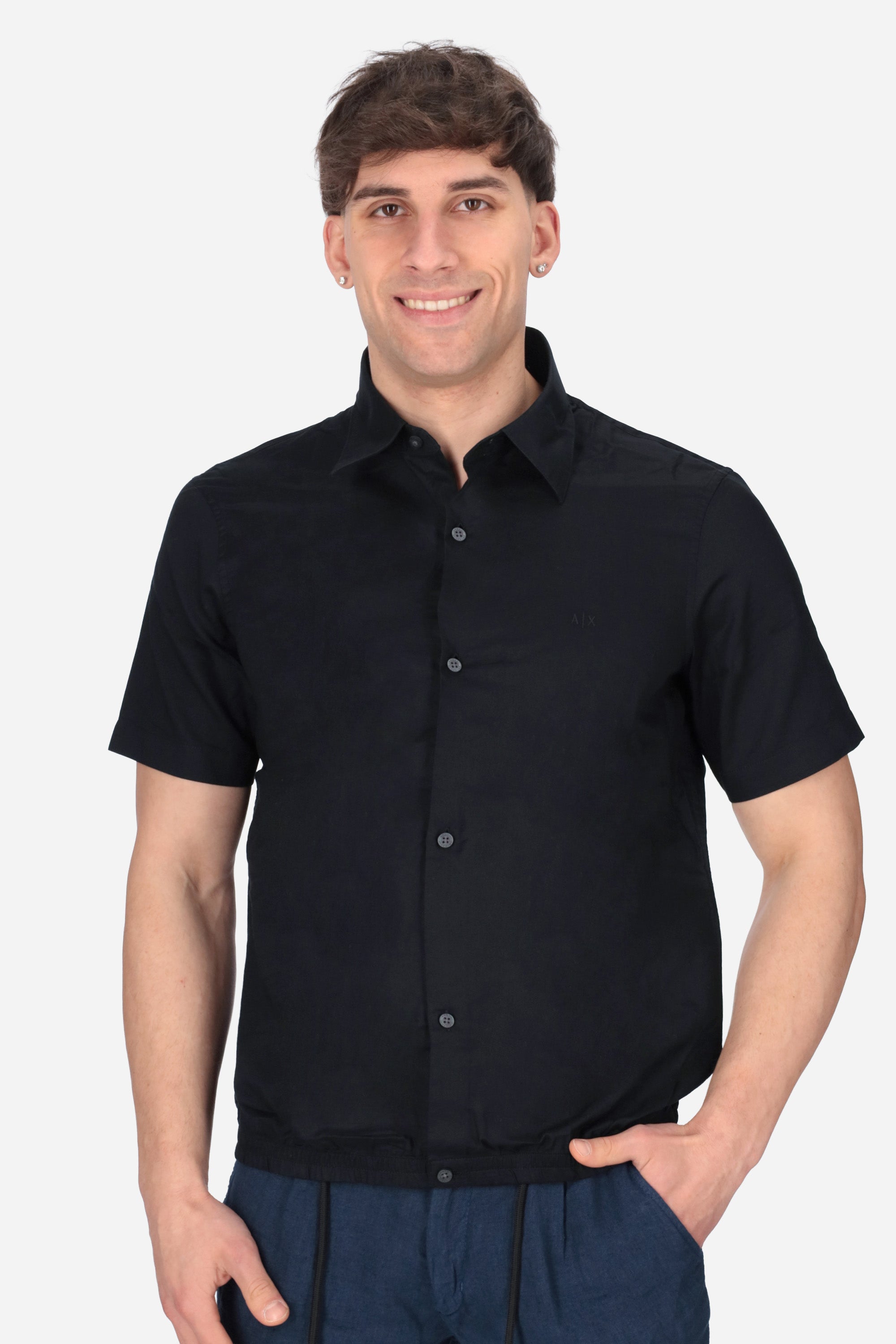 BLU | ARMANI EXCHANGE - U XM002291 Camicia