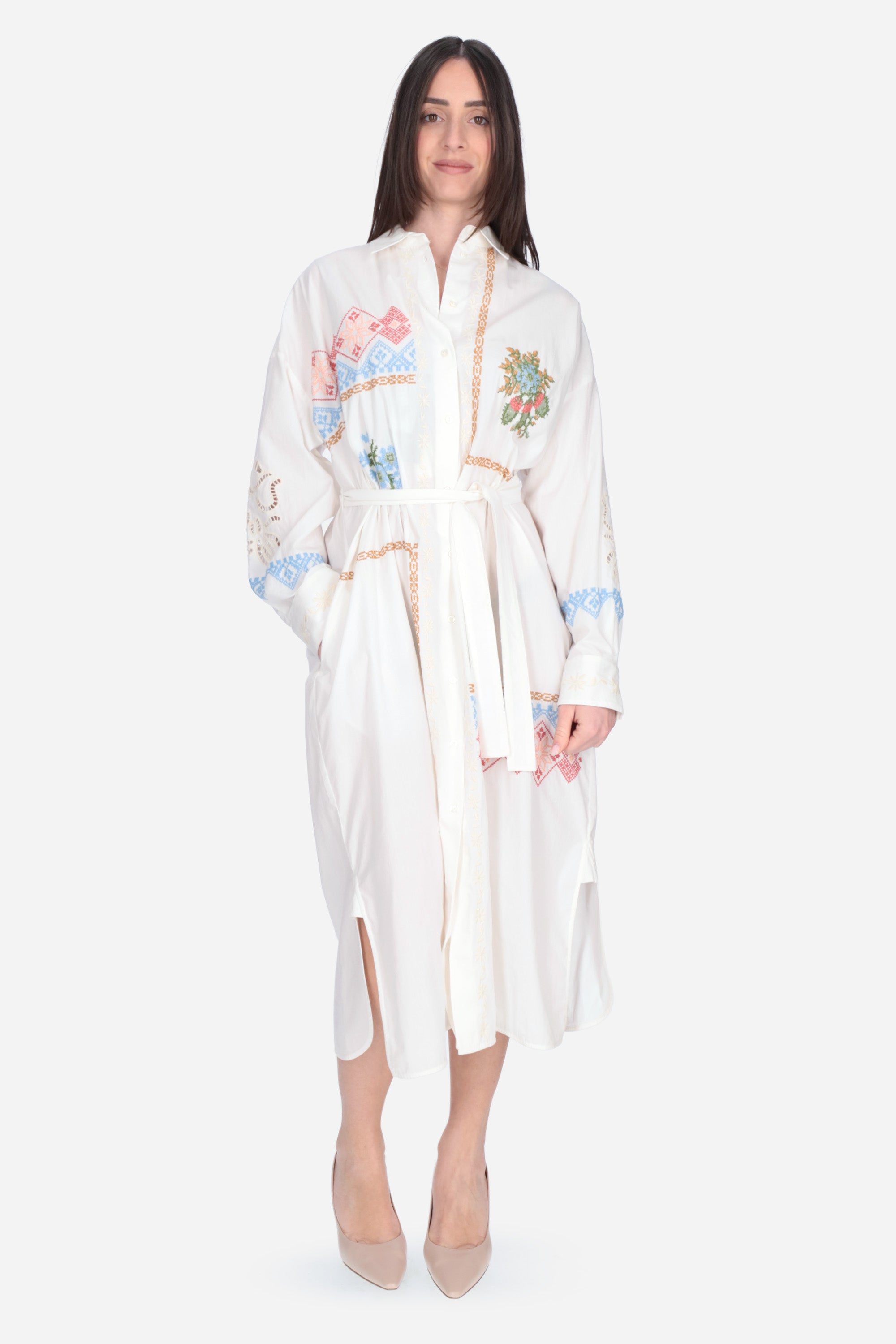 BIANCO | WEEKEND MAX MARA - D 2615221022 Abito