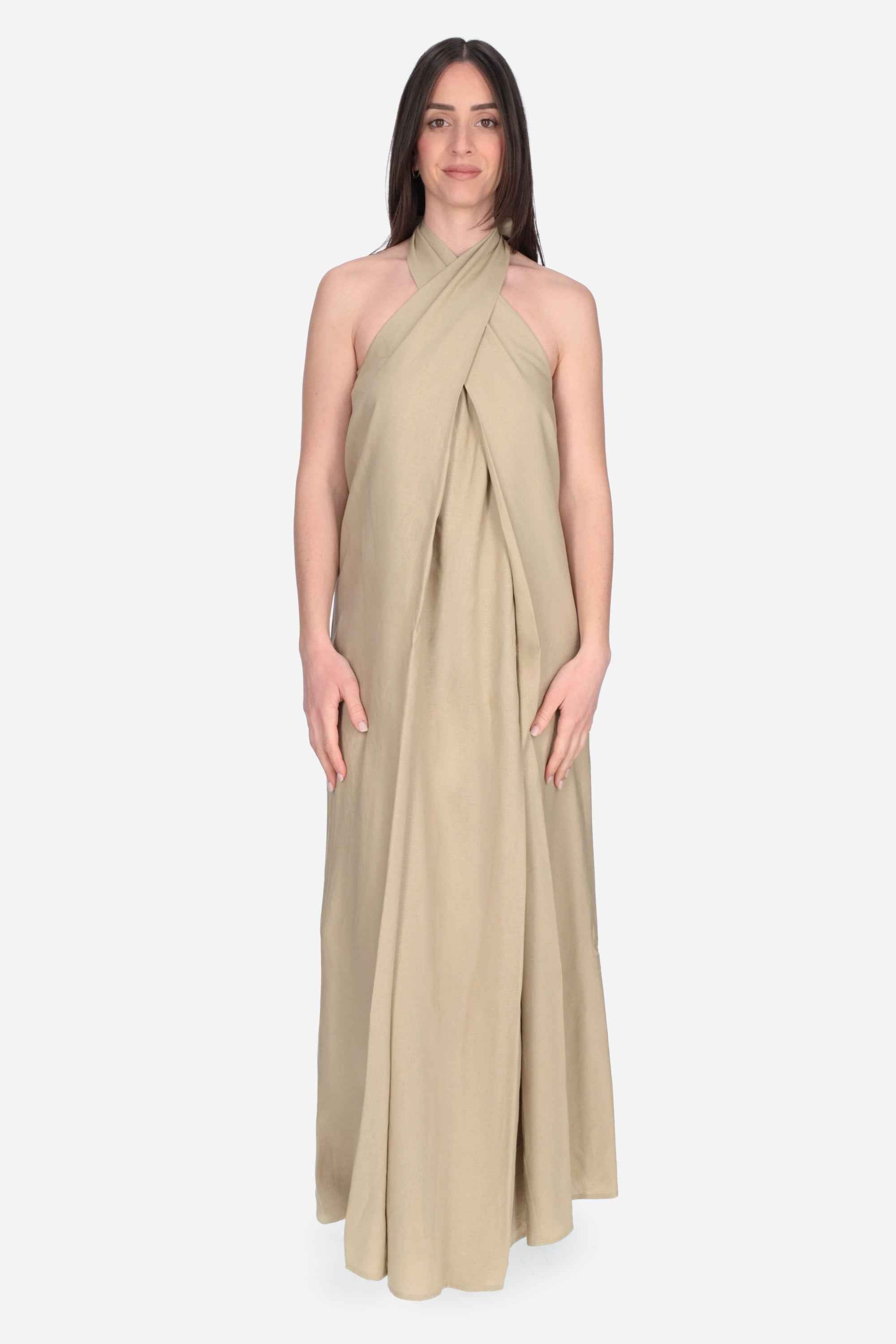 BEIGE | MADEMOISELLE DU MONDE - D MDM142 Abito