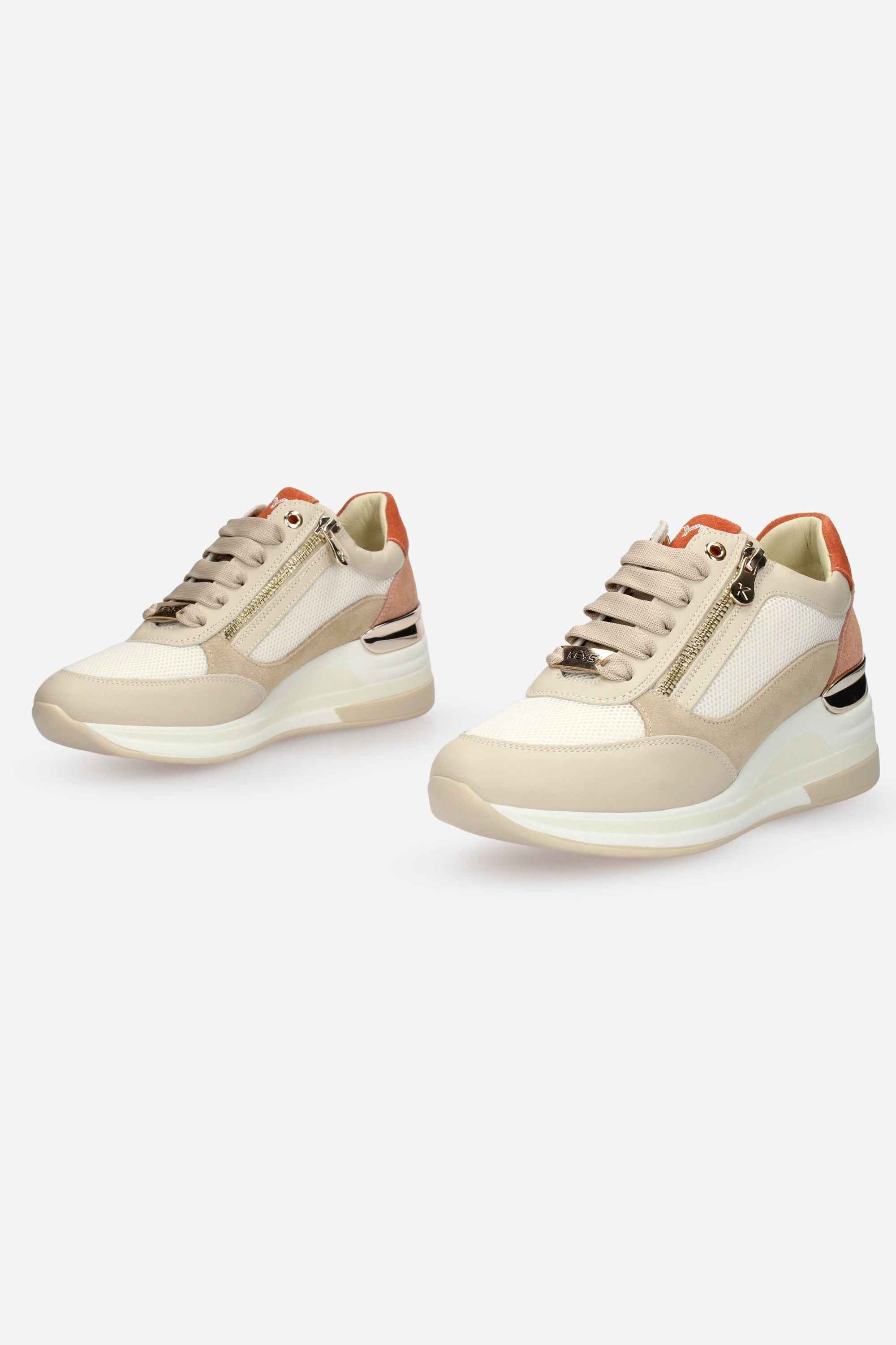 BEIGE | KEYS - D K-11813 Sneakers