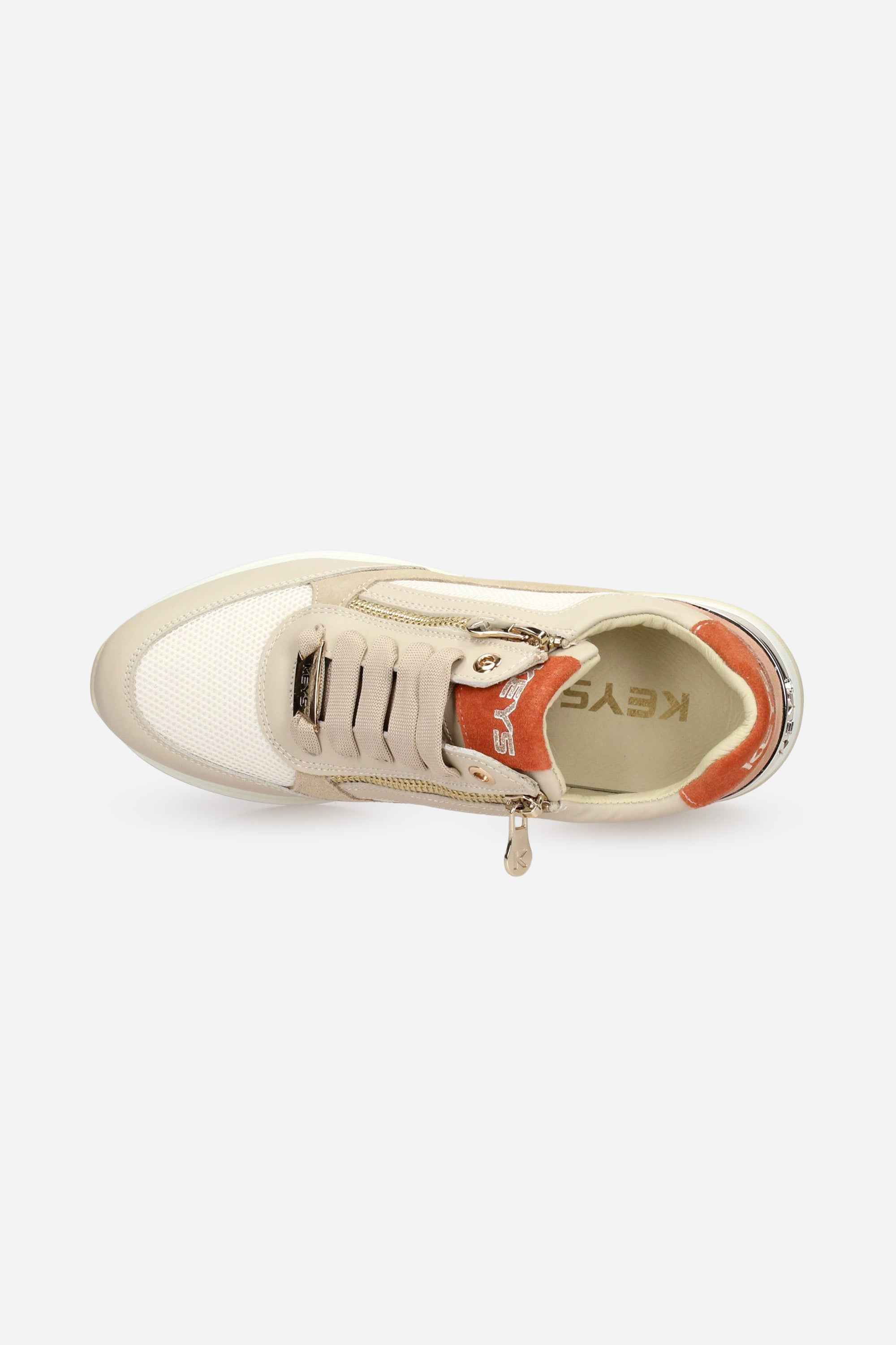 BEIGE | KEYS - D K-11813 Sneakers