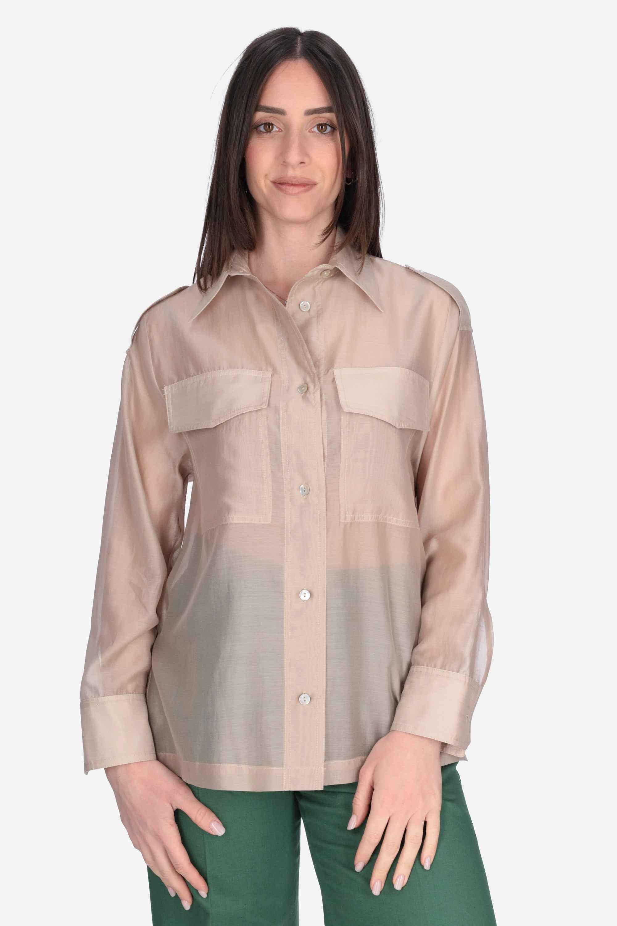 BEIGE | SPAGO DONNA - D 109 Camicia
