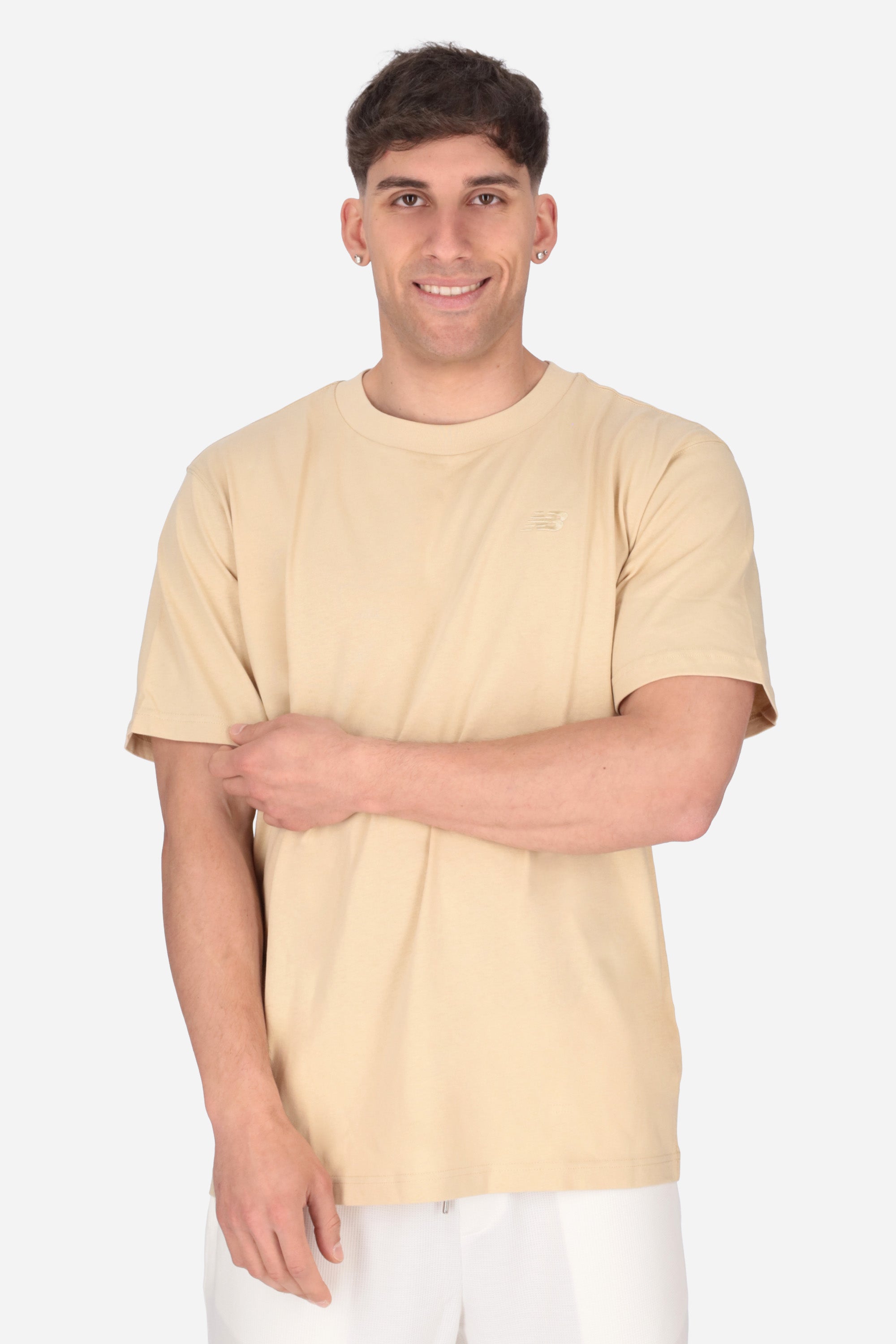 BEIGE | NEW BALANCE  - U MT41533ABC T-shirt