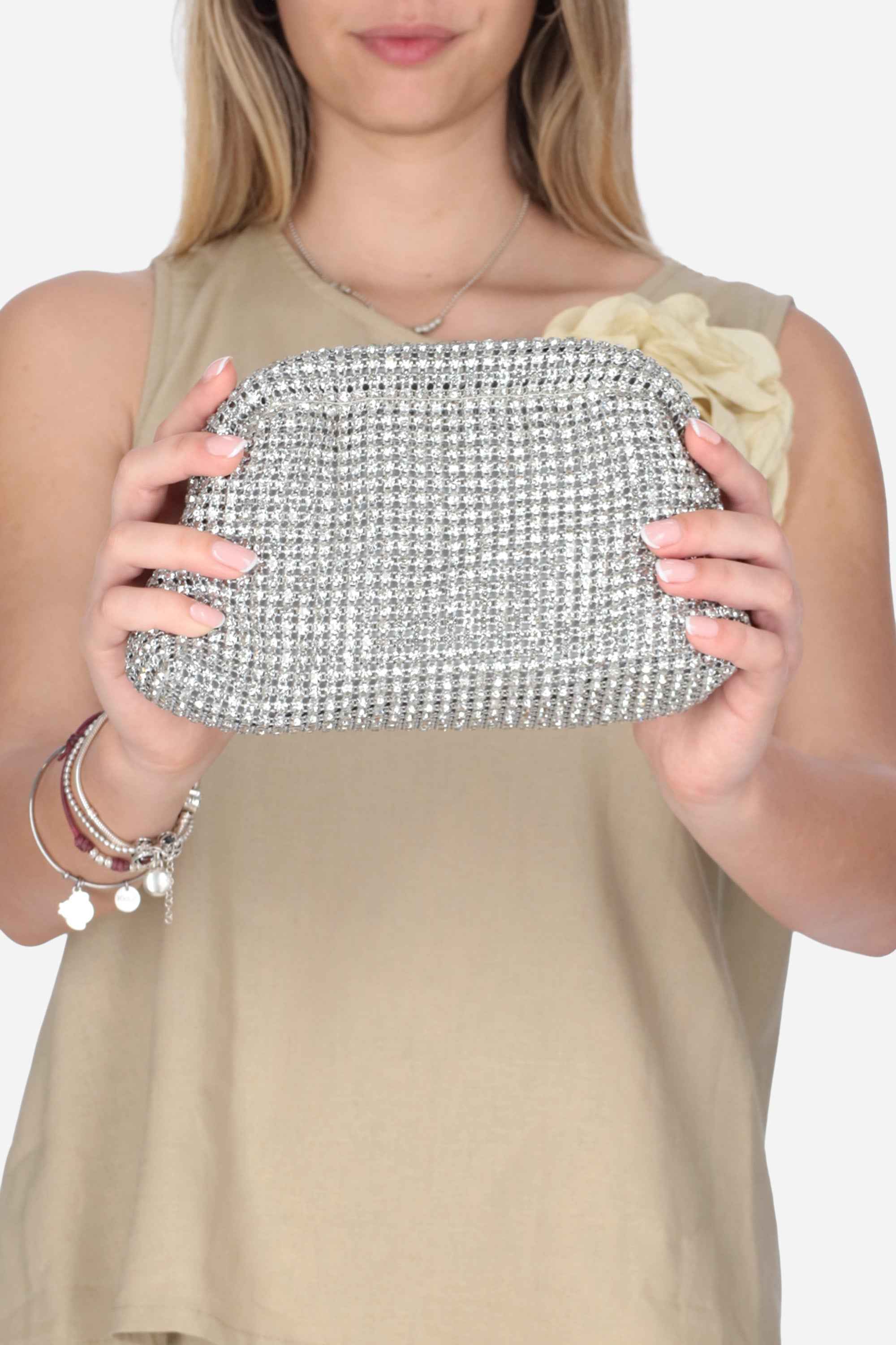 ARGENTO | SCARLETT - D NIZZA Borsa