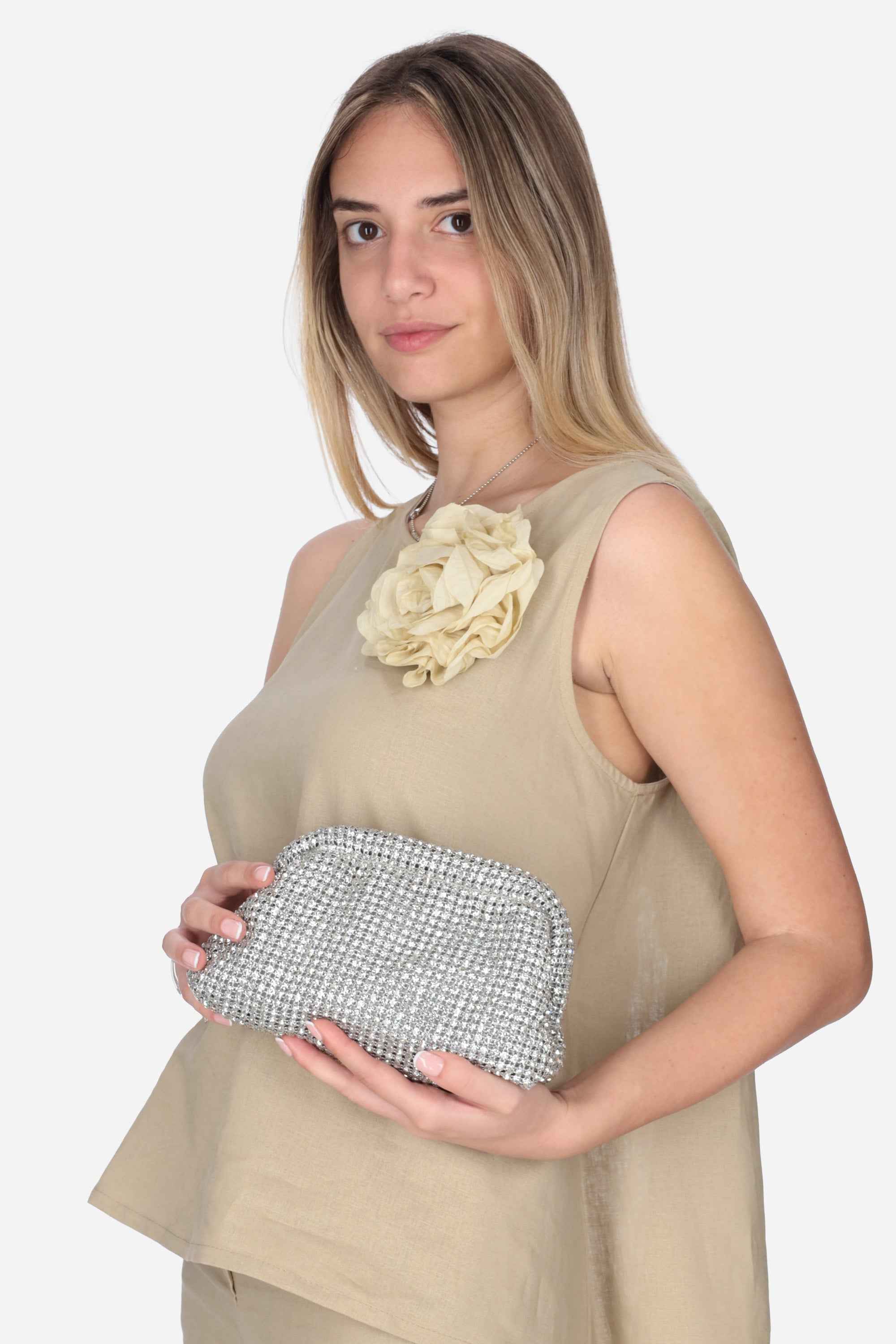 ARGENTO | SCARLETT - D NIZZA Borsa