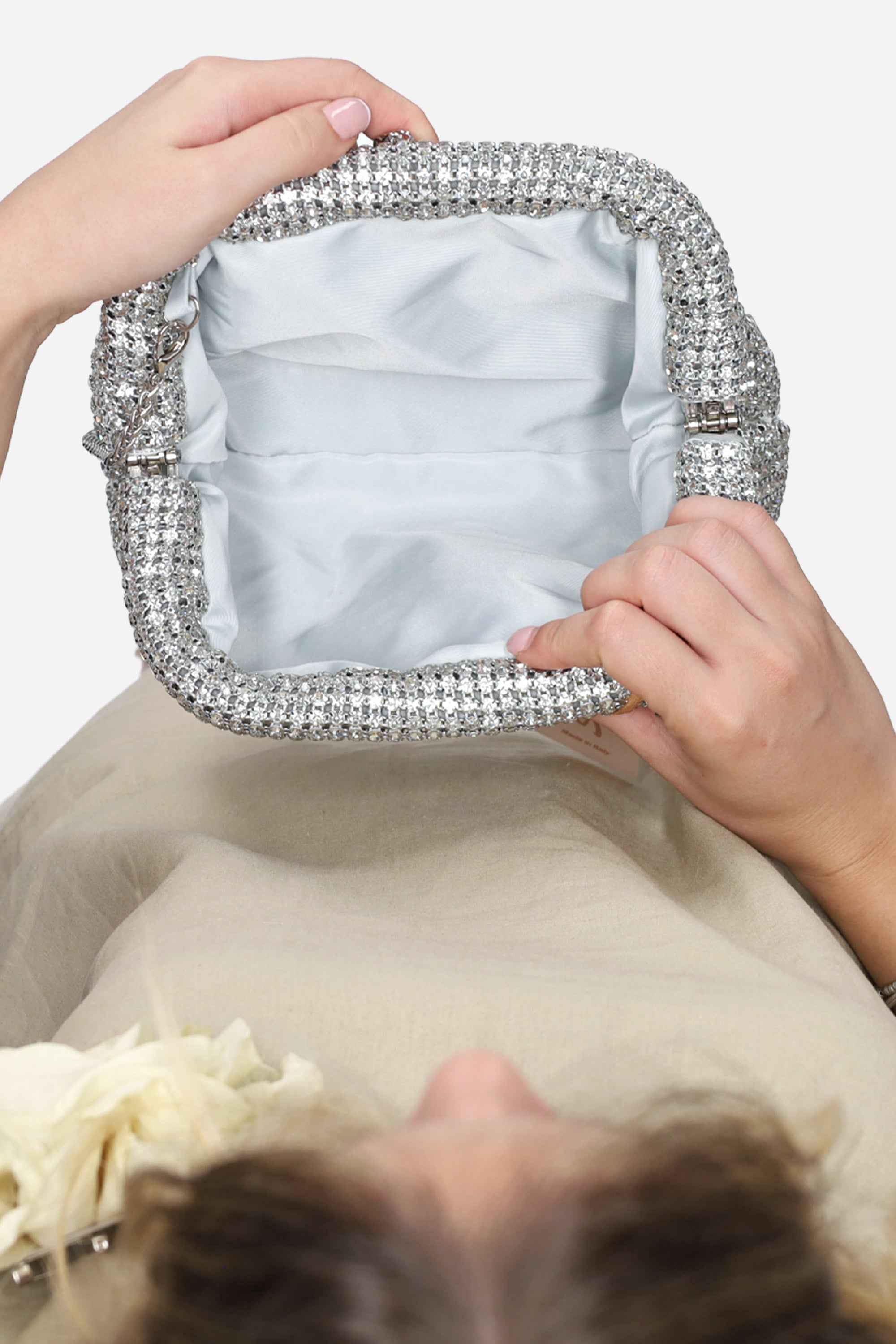 ARGENTO | SCARLETT - D NIZZA Borsa