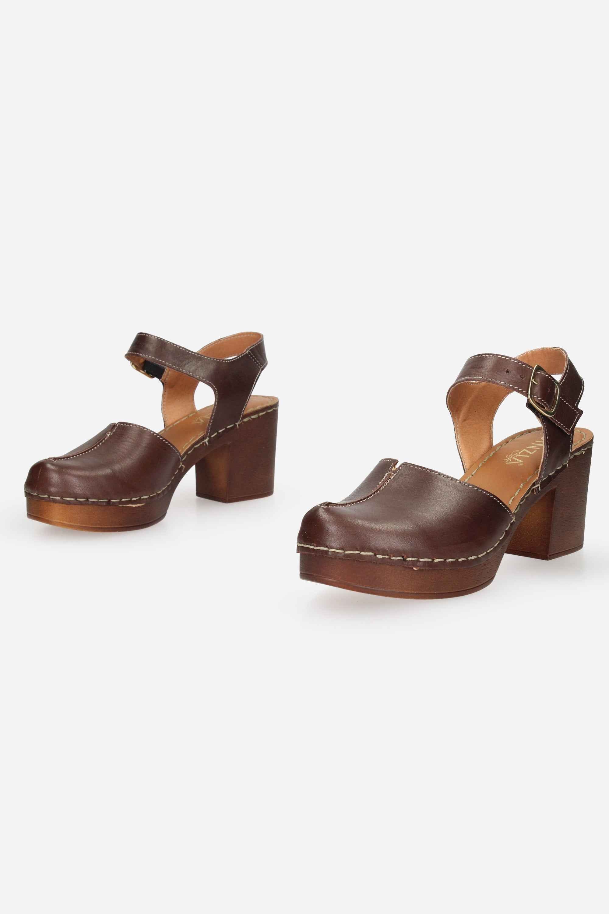 MARRONE | CINZIA SOFT - D PQ1145971G Zoccolo