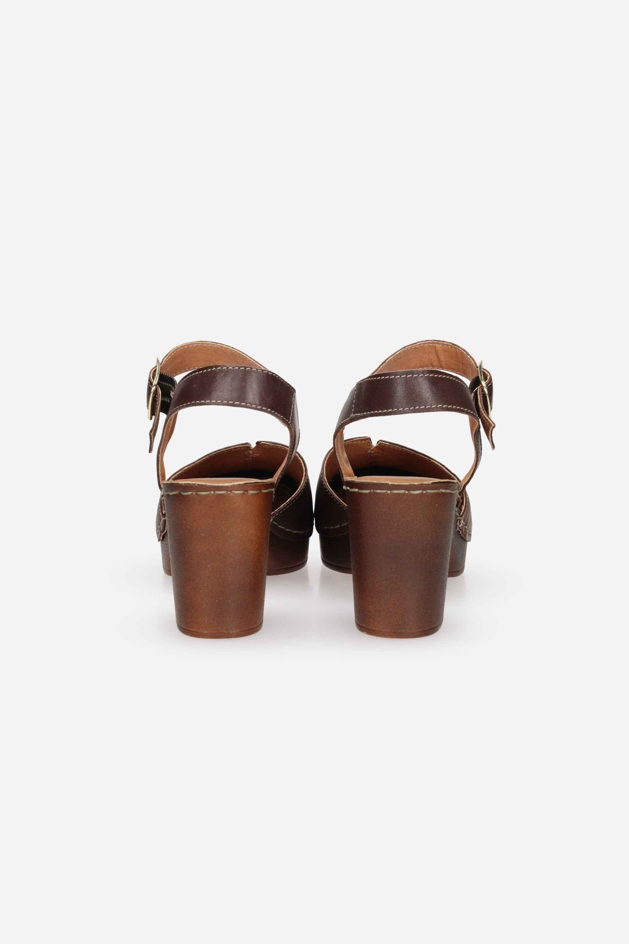 MARRONE | CINZIA SOFT - D PQ1145971G Zoccolo