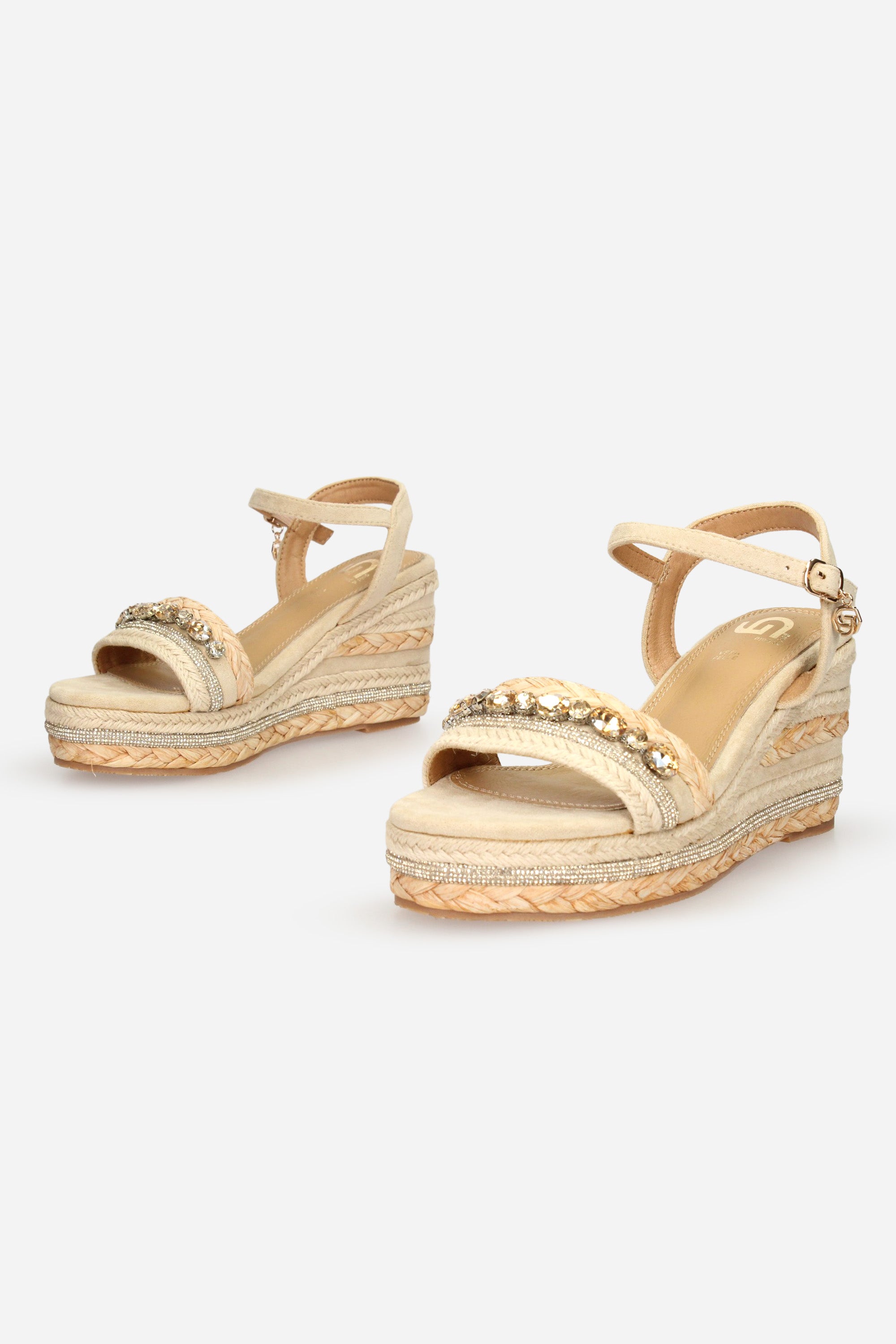 BEIGE | GOLD & GOLD - D GV69 Sandalo