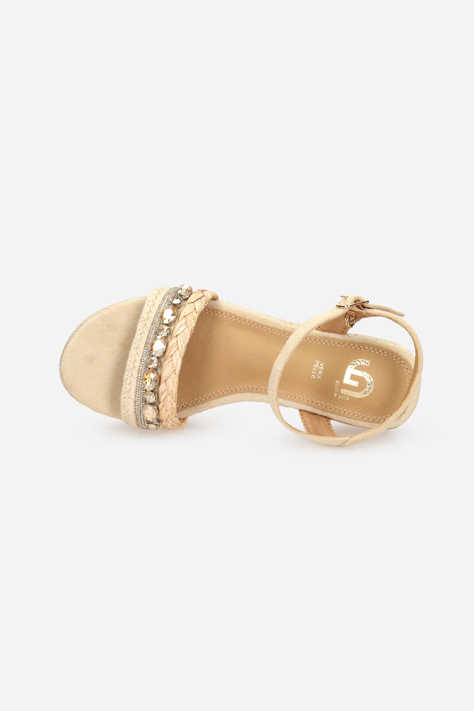 BEIGE | GOLD & GOLD - D GV69 Sandalo