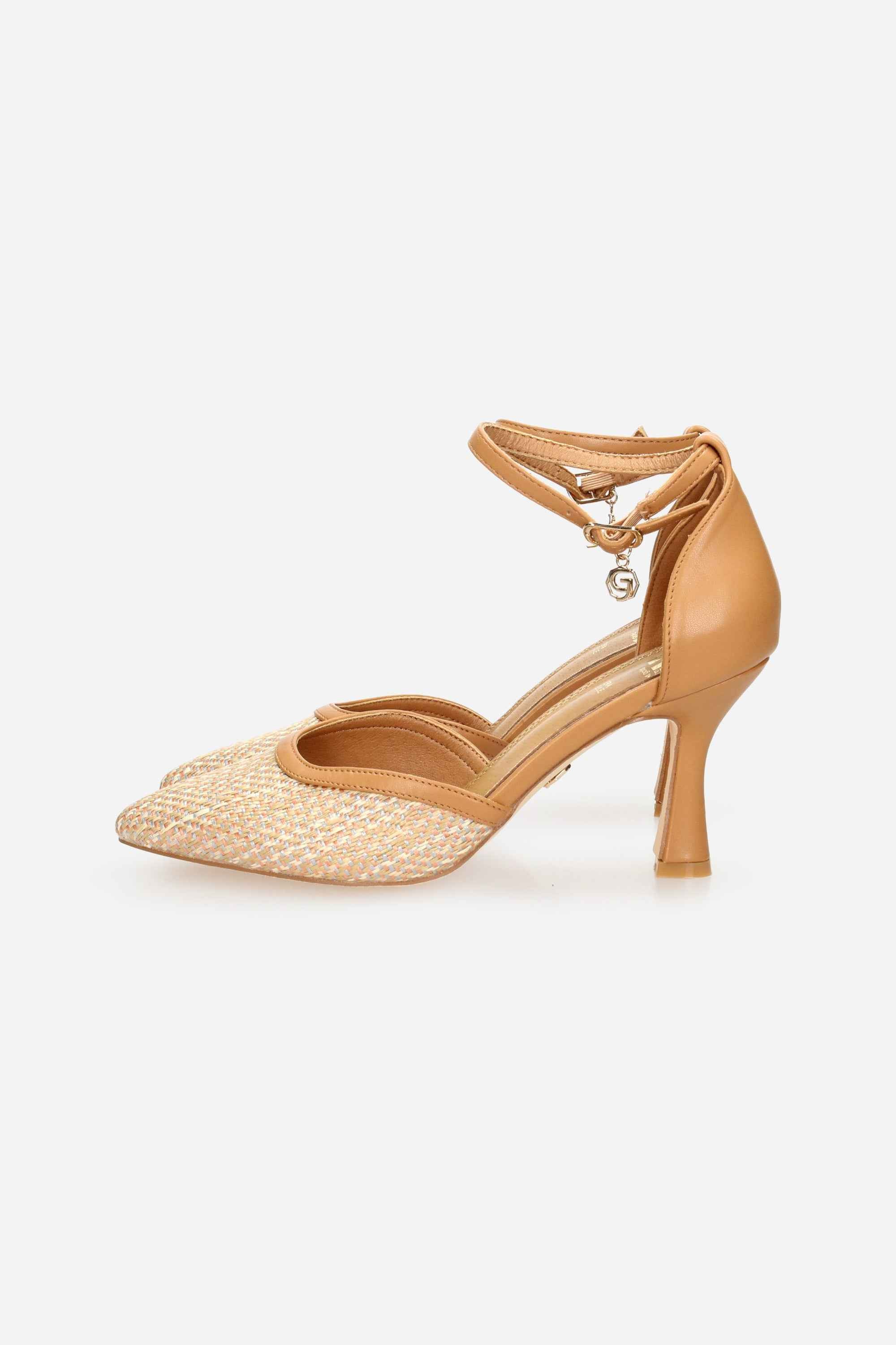 BEIGE | GOLD & GOLD - D GD216 Decollete