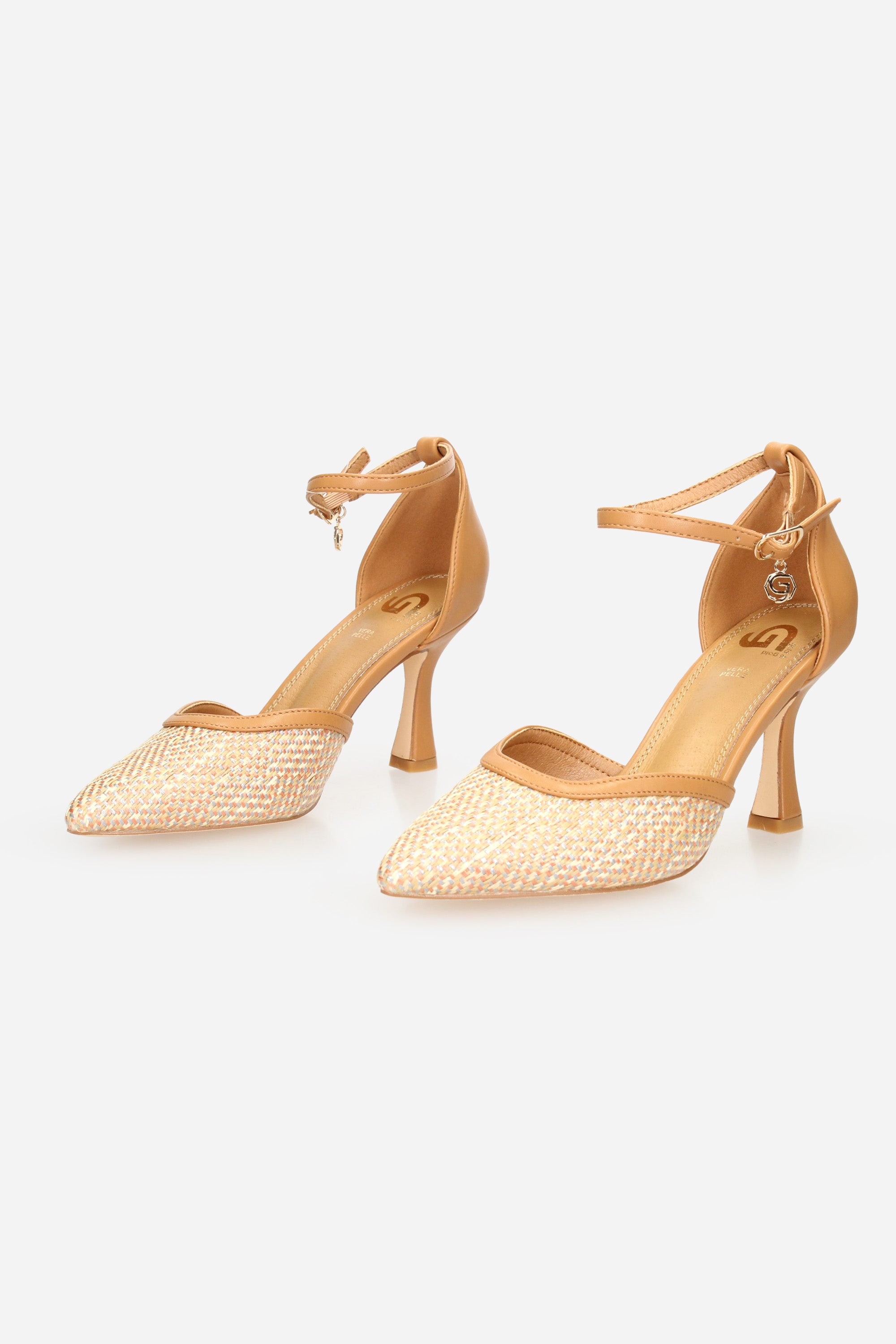 BEIGE | GOLD & GOLD - D GD216 Decollete