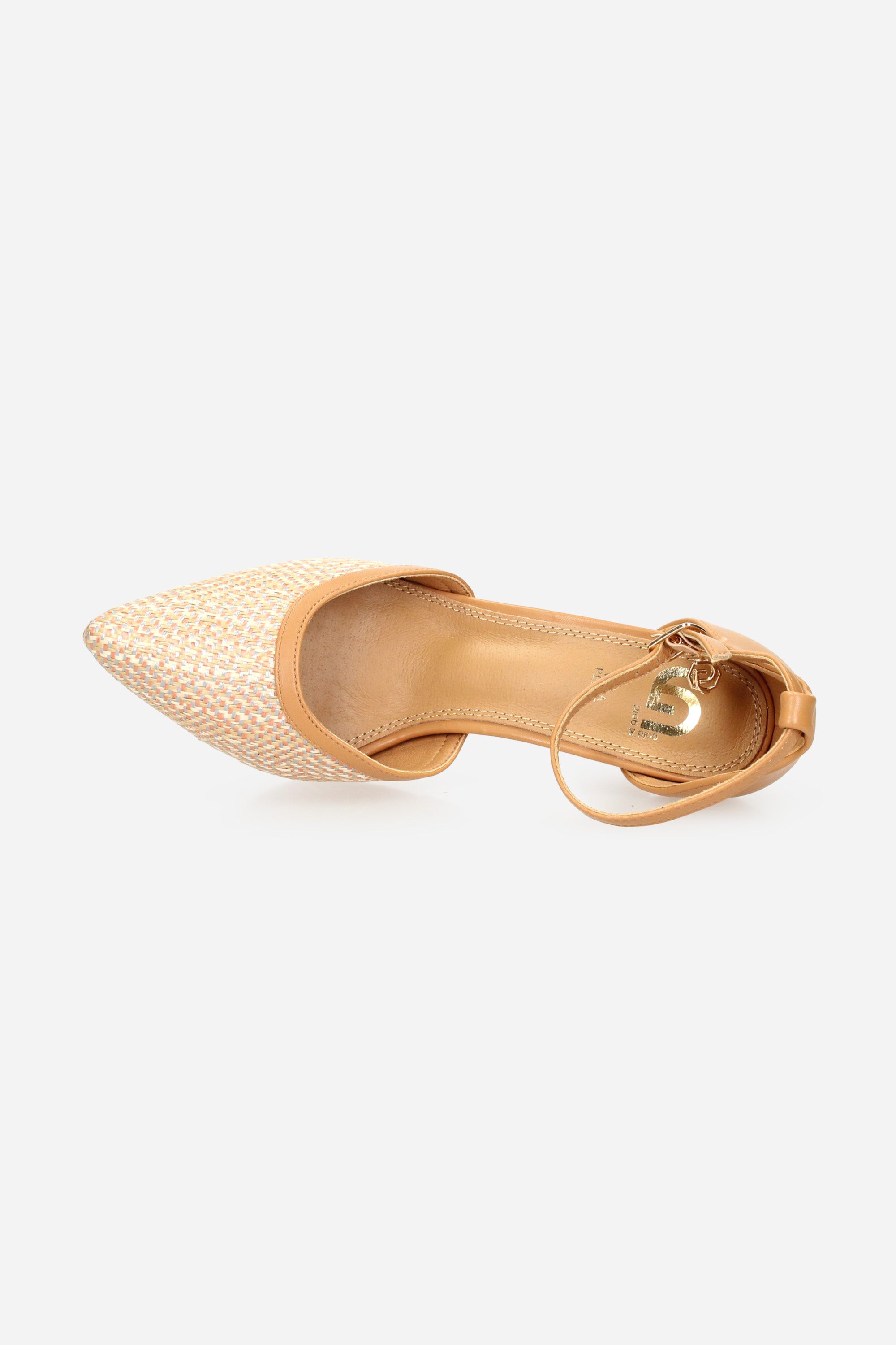 BEIGE | GOLD & GOLD - D GD216 Decollete