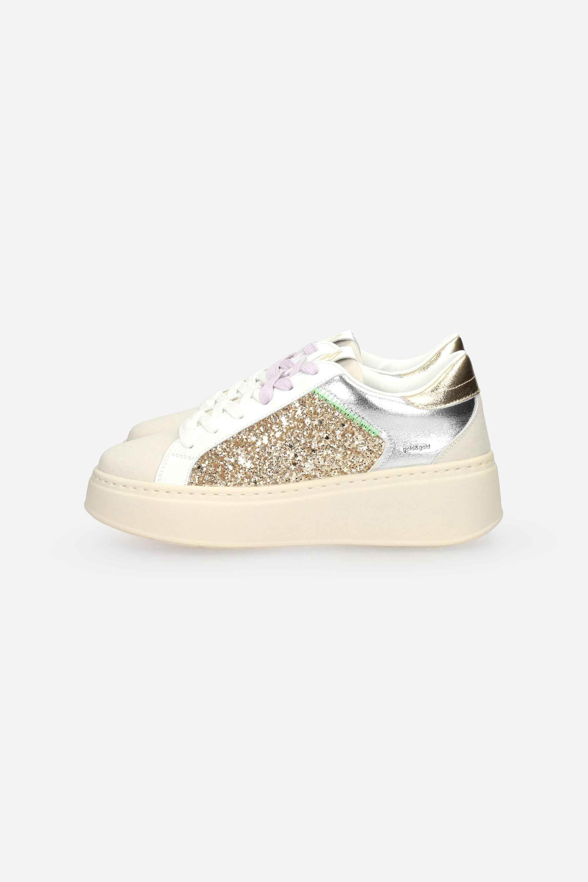 BEIGE | GOLD & GOLD - D GB948 Sneakers
