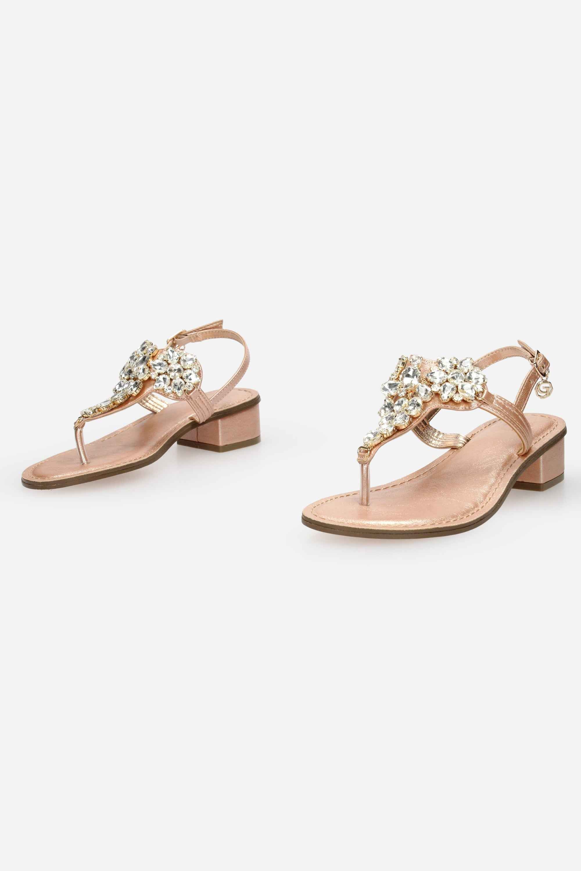 ROSA | GOLD & GOLD - D GL821 Infradito