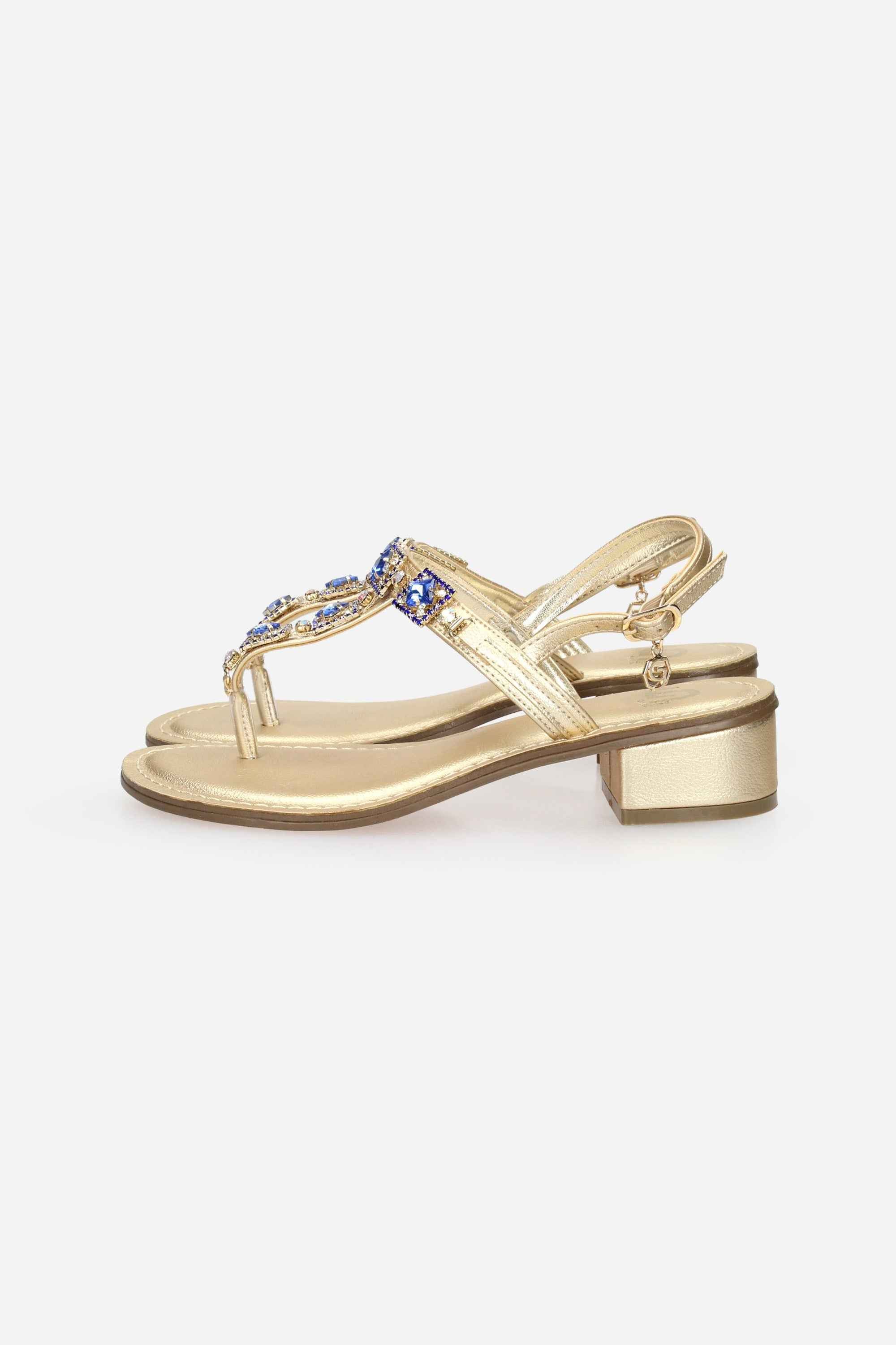 BLU | GOLD & GOLD - D GL822 Infradito
