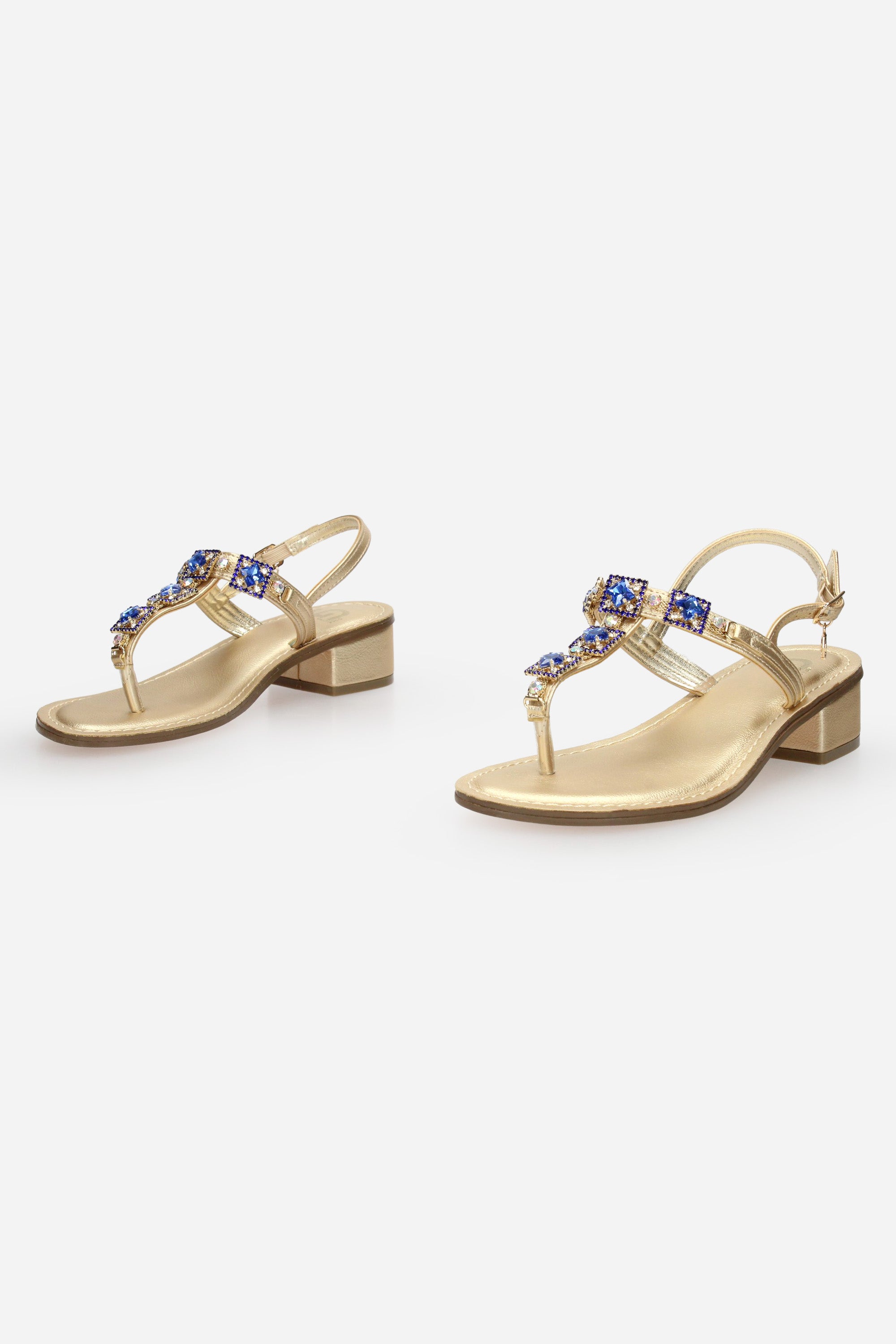 BLU | GOLD & GOLD - D GL822 Infradito