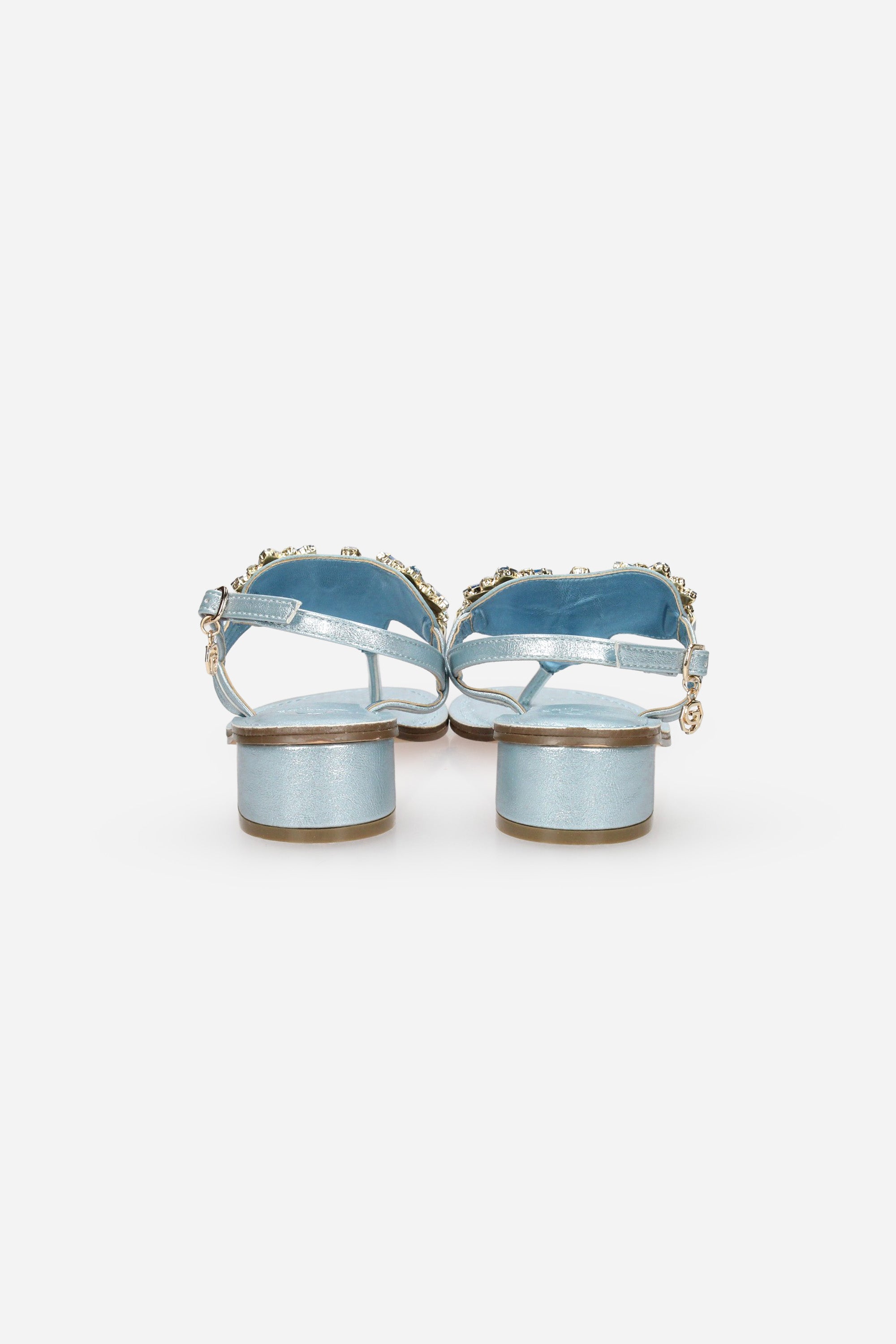 AZZURRO | GOLD & GOLD - D GL821 Infradito